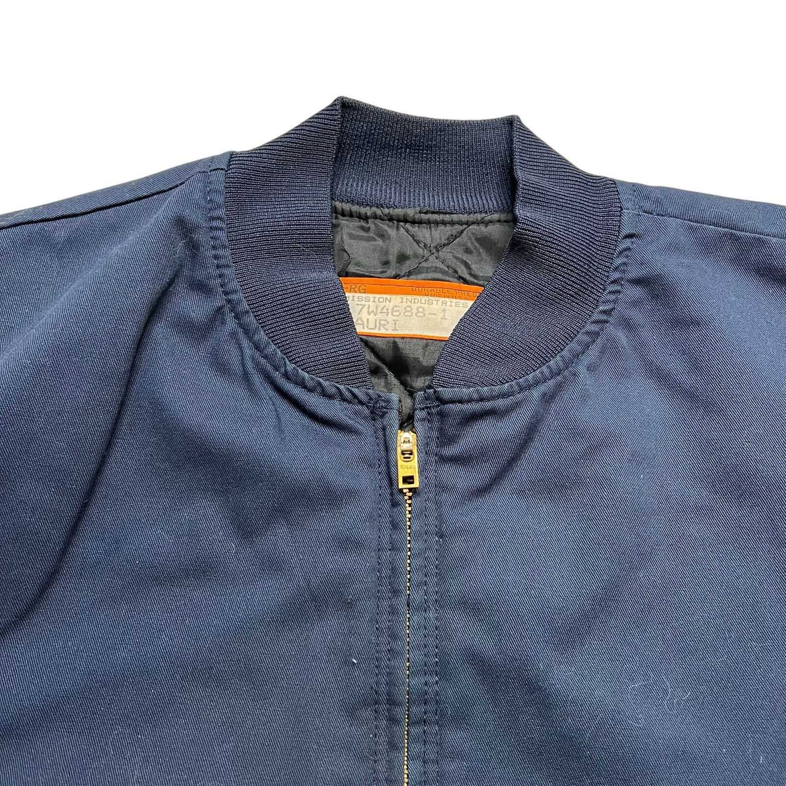 Vintage Vintage 70s MissionWorkwear Bomber Jacket Talon Large Size US L / EU 52-54 / 3 - 4 Thumbnail