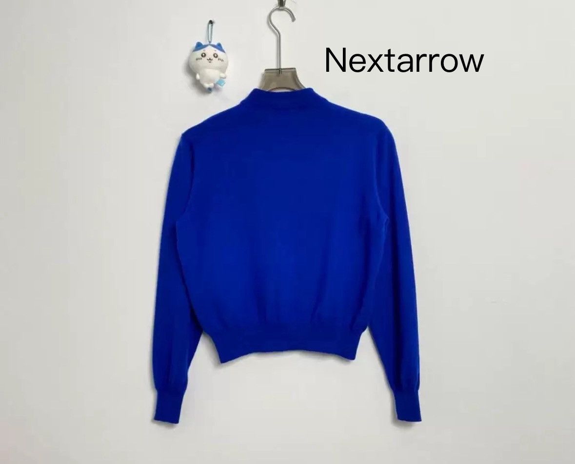 Balenciaga Balenciaga Blue Double B Woolen Sweater2412-Nextarrow Size US S / EU 44-46 / 1 - 2 Thumbnail