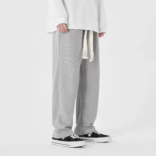Jean Grey Color Y2k Straight Plain Sweatpant Size US 29 - 2 Thumbnail