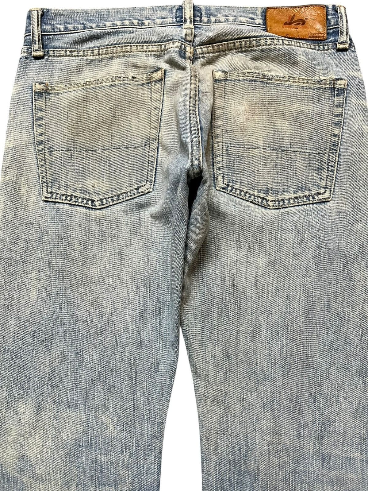 Paul Smith Red Ear Vintage Red Ear Paul Smith Faded Grunge Denim Size US 31 - 6 Thumbnail