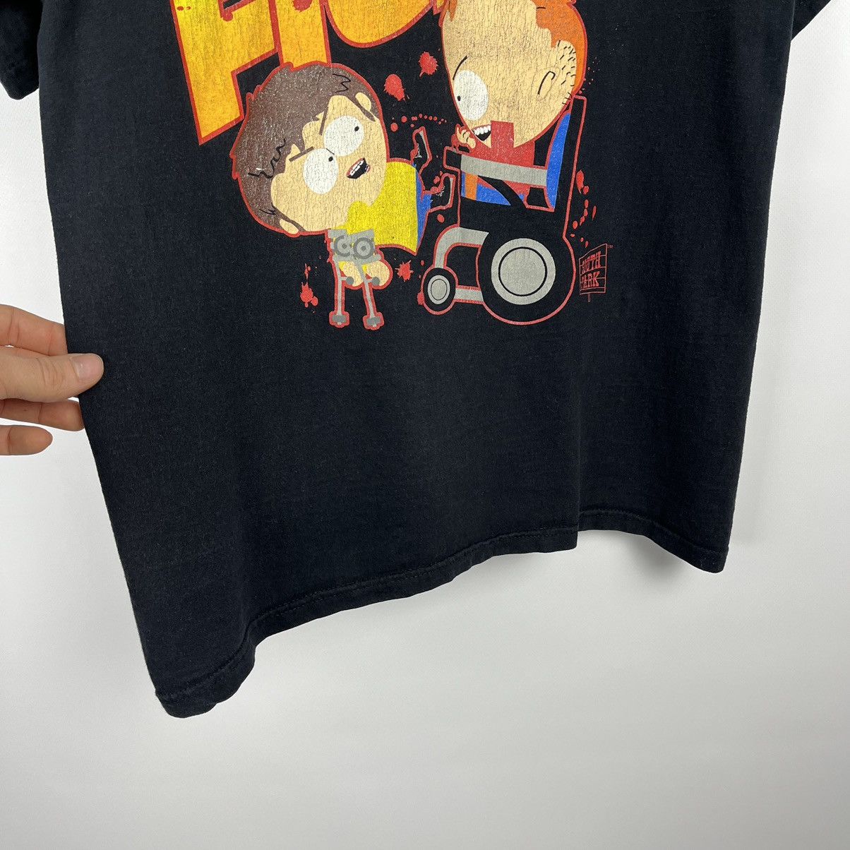 Cartoon Network Vintage South Park y2k Humor Cripple Fight T Shirt 00’s Size US M / EU 48-50 / 2 - 10 Thumbnail
