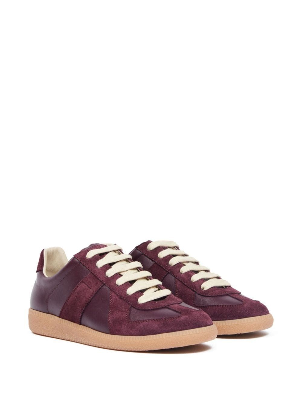 Maison Margiela oc11z0825 Replica Low-Top Sneakers in Bordeaux Red Size US 5 / IT 35 - 2 Thumbnail