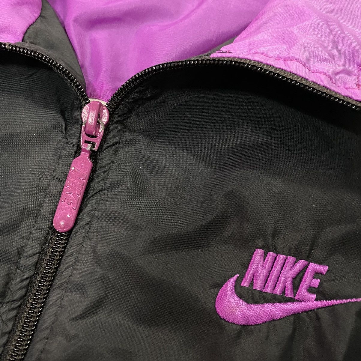 Nike VINTAGE 90S NIKE NYLON JACKET Size US XL / EU 56 / 4 - 6 Thumbnail