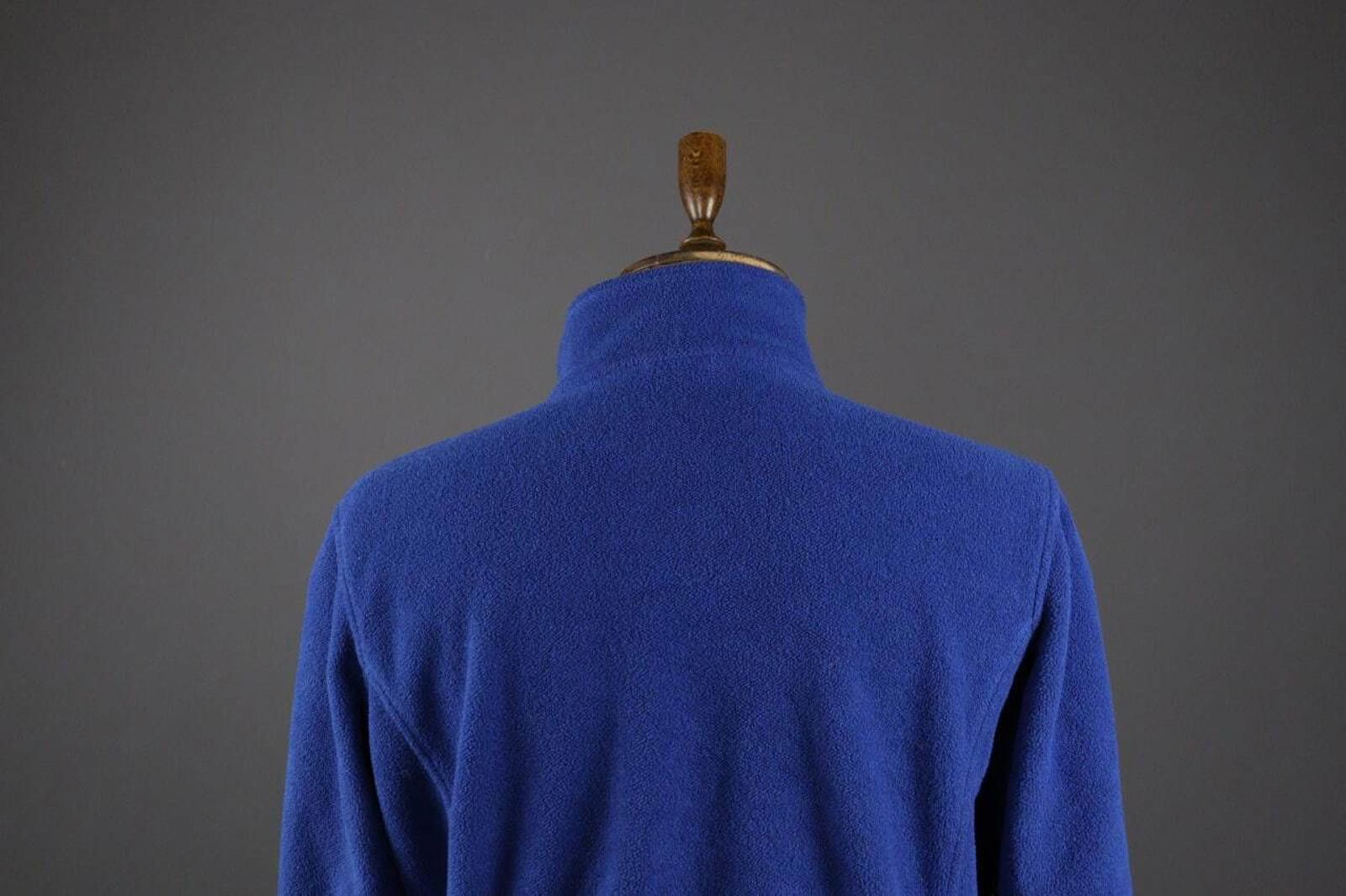 L.L. Bean Men L.L. Bean Blue Polartec Fleece Jacket Size L Size US L / EU 52-54 / 3 - 8 Thumbnail
