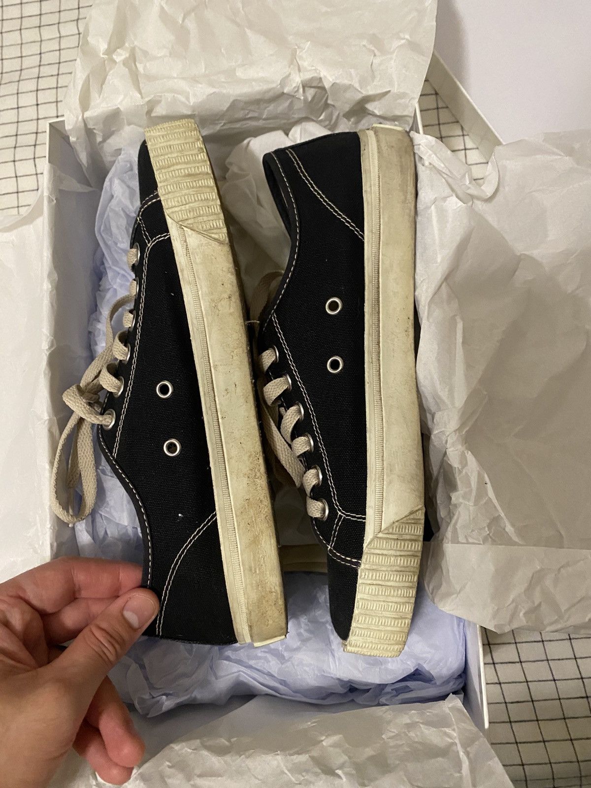 Maison Margiela Tabi Low Top Sneaker Size US 8.5 / EU 41-42 - 4 Thumbnail