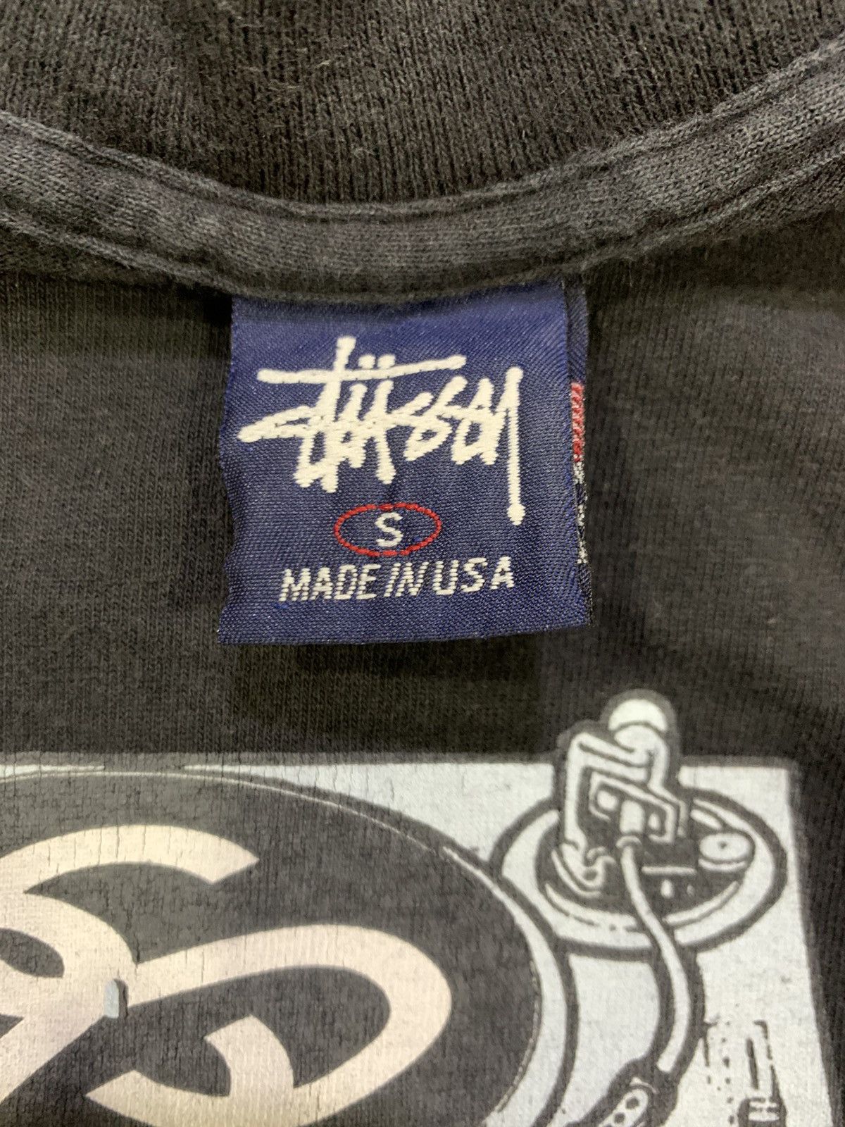 Stussy Vintage 90’s Stussy Turntable Lab Single Stitch Size US S / EU 44-46 / 1 - 5 Thumbnail