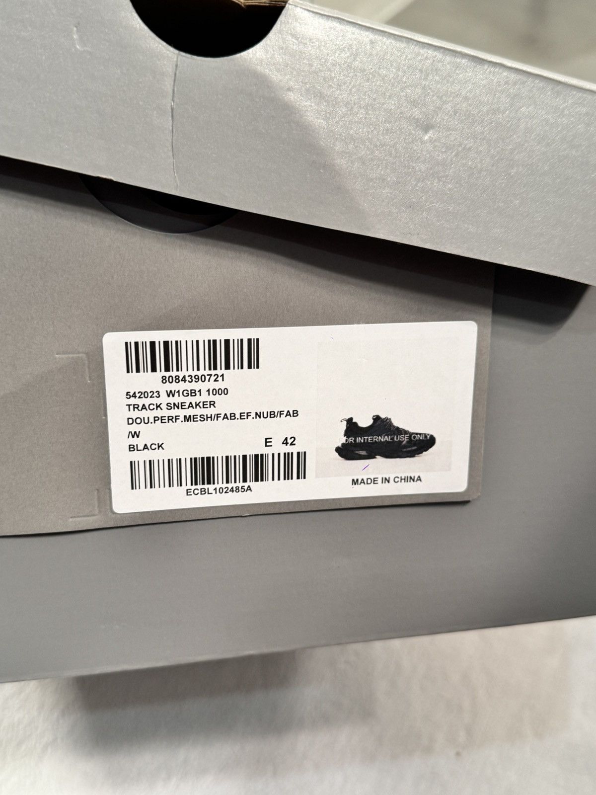 Balenciaga BALENCIAGA TRACK FULL BLACK Size US 9 / EU 42 - 14 Thumbnail
