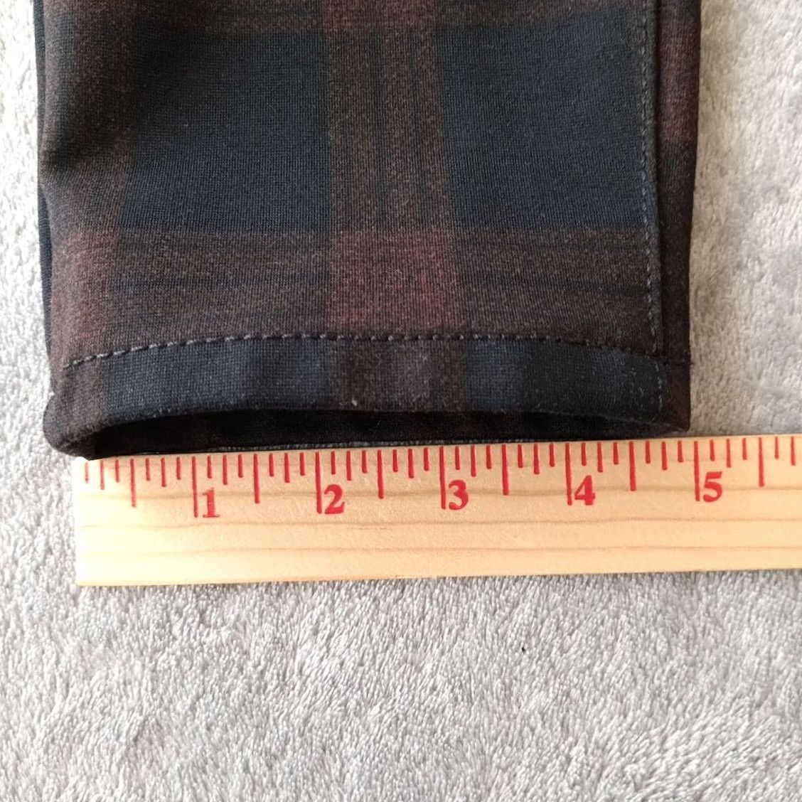 Nine West Nine West Pants Womens Large Black Plaid Skinny Pull On Stretch Ankle 28in Inseam Tour Regular Wholewear Style Elastic Waist Gender Womens Size 36" / US 14 / IT 50 - 6 Thumbnail