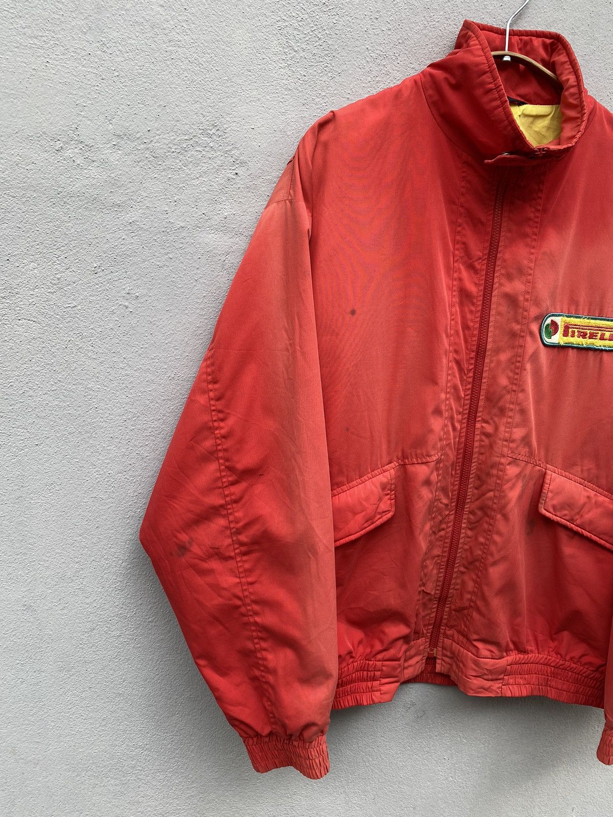 Pirelli Vintage Sunfaded OG 1980’s PIRELLI Patches USA Jacket USA Size US L / EU 52-54 / 3 - 6 Thumbnail