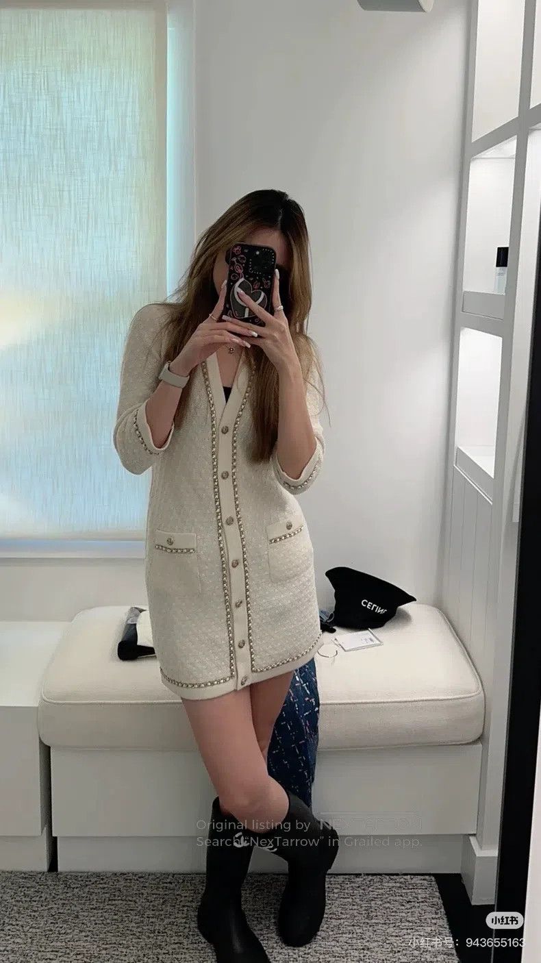 Chanel Chanel 23B autumn and winter hot beige classic leather cha Size XS / US 0-2 / IT 36-38 - 8 Thumbnail