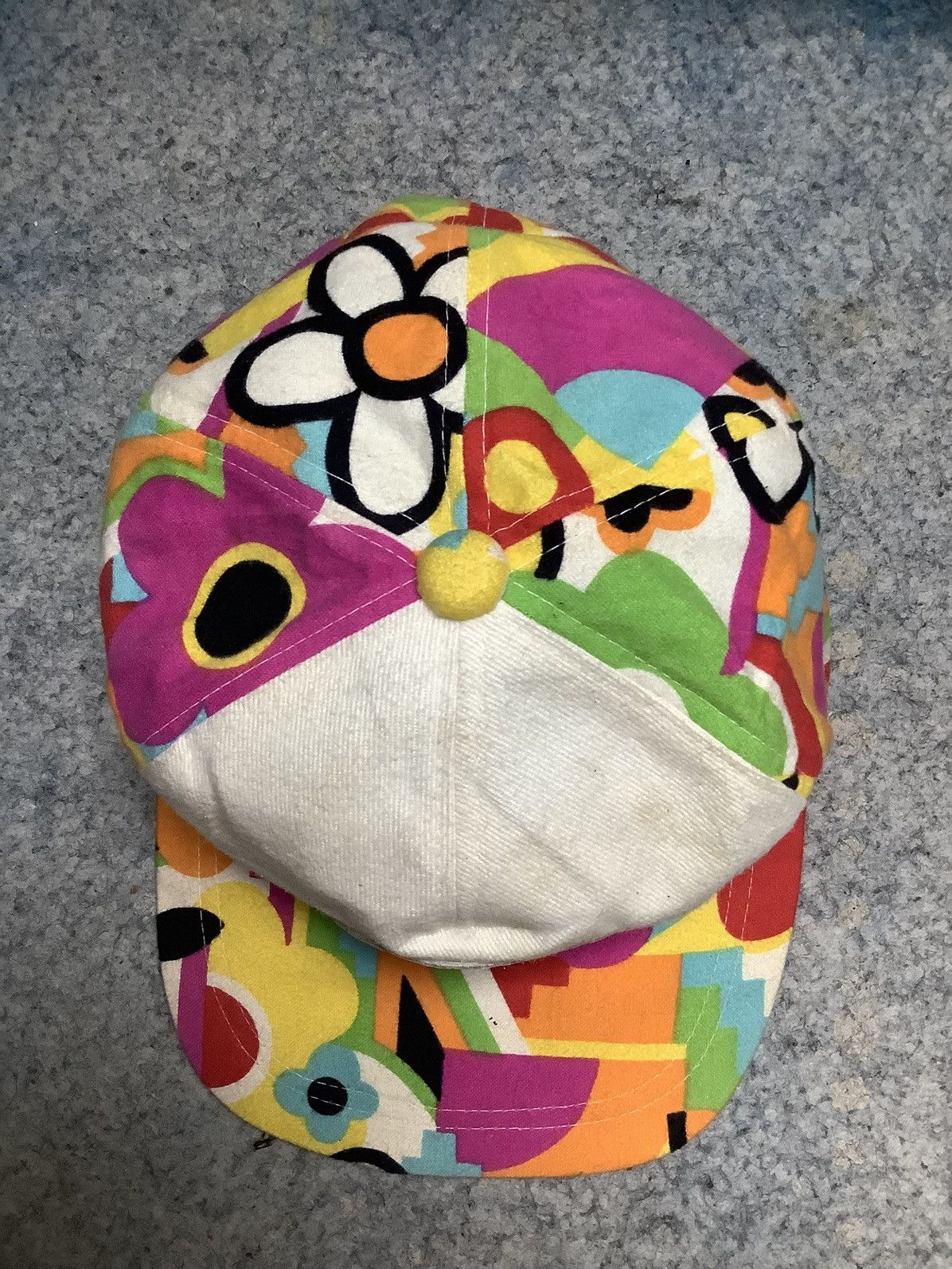 Mambo × Vintage Vintage 90s Mambo Floral Trucker Hat Size ONE SIZE - 7 Thumbnail