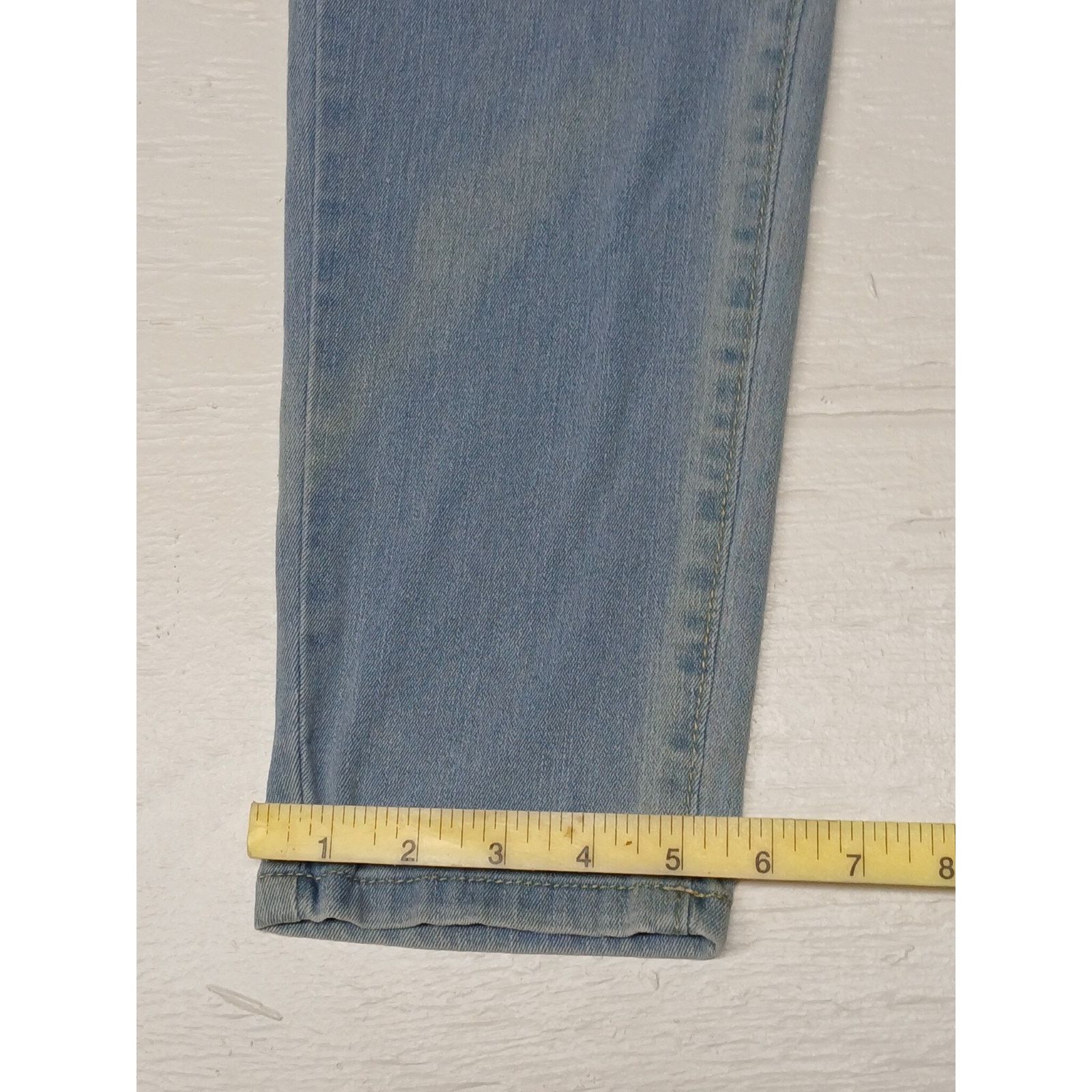 Other Honey & Bristle Premium Light Denim (12P) Stretch Jeans Size 30" / US 8 / IT 44 - 2 Thumbnail