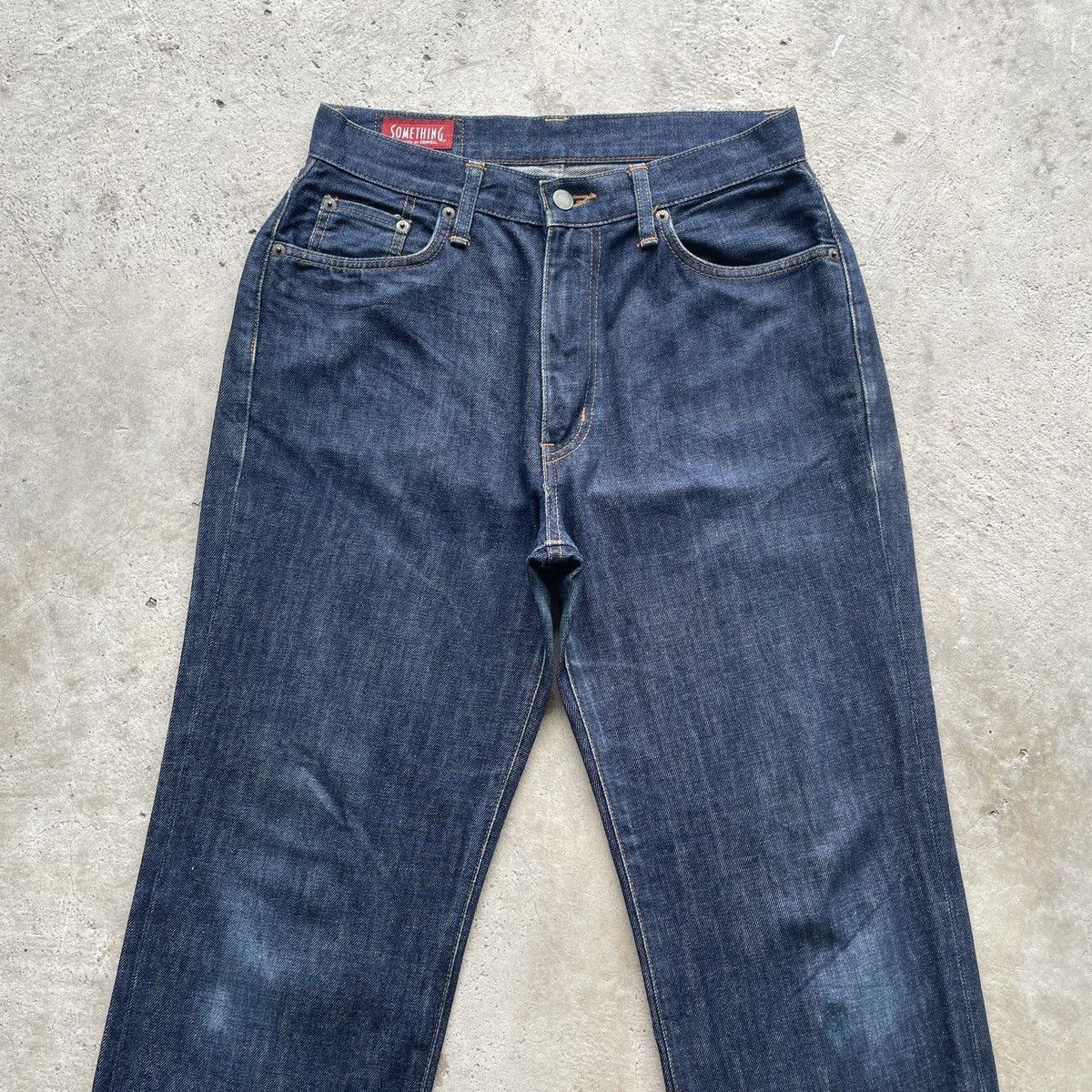 Japanese Brand Vintage Something Edwin Product Blue Denim Pants Jeans W30 Size US 30 / EU 46 - 3 Thumbnail