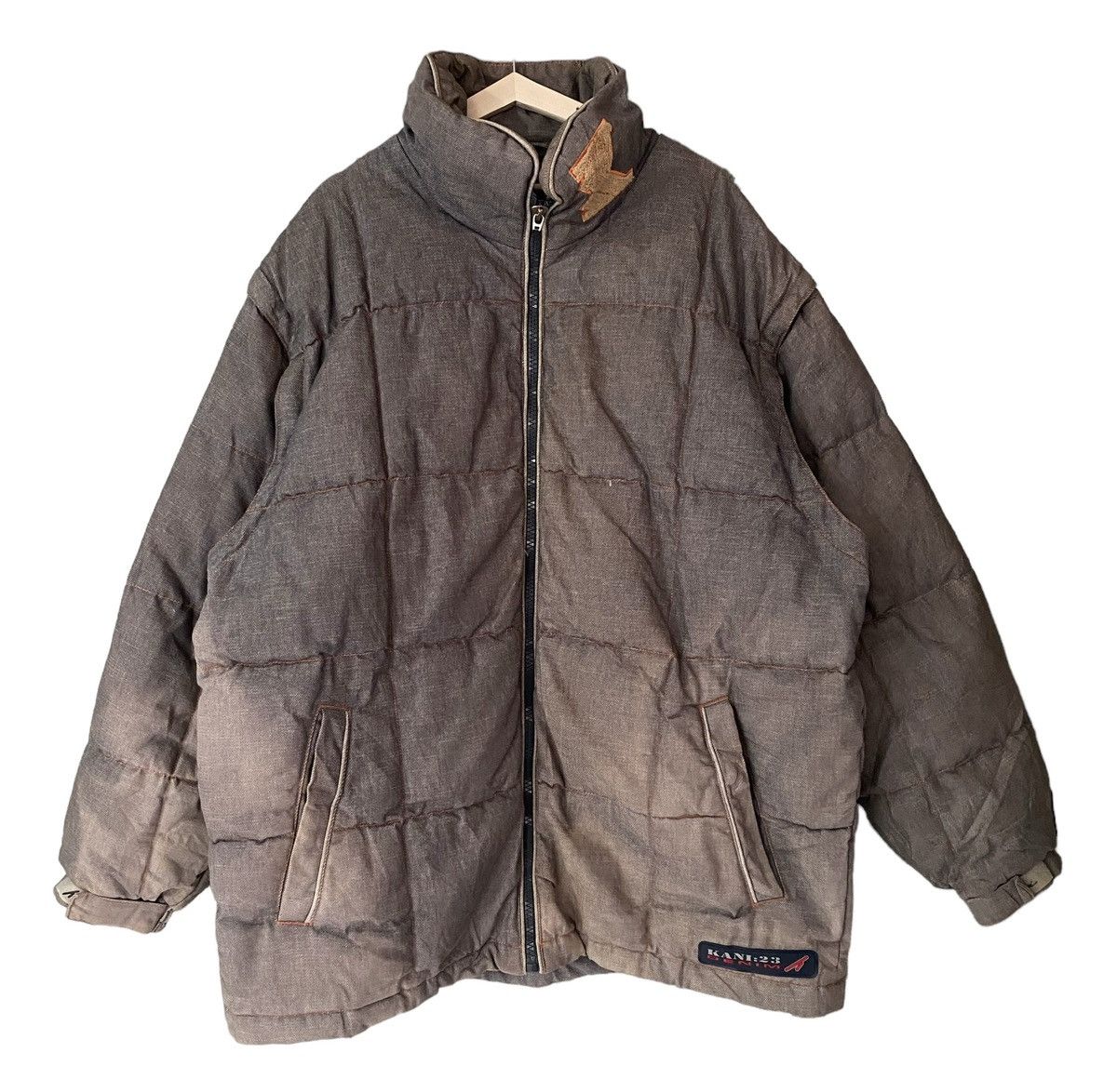 Kani Denim Bomber Zipper Jacket (XL)