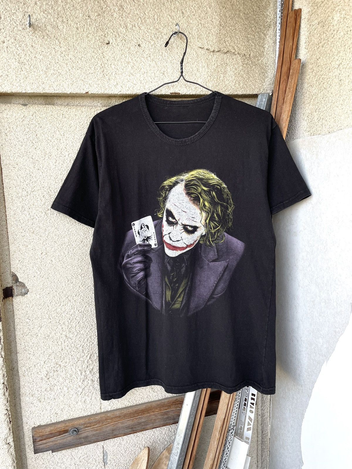 DC Comics Vintage The Dark Knight Joker Heath Ledger Movie Promo Tee Size US L / EU 52-54 / 3 - 2 Thumbnail