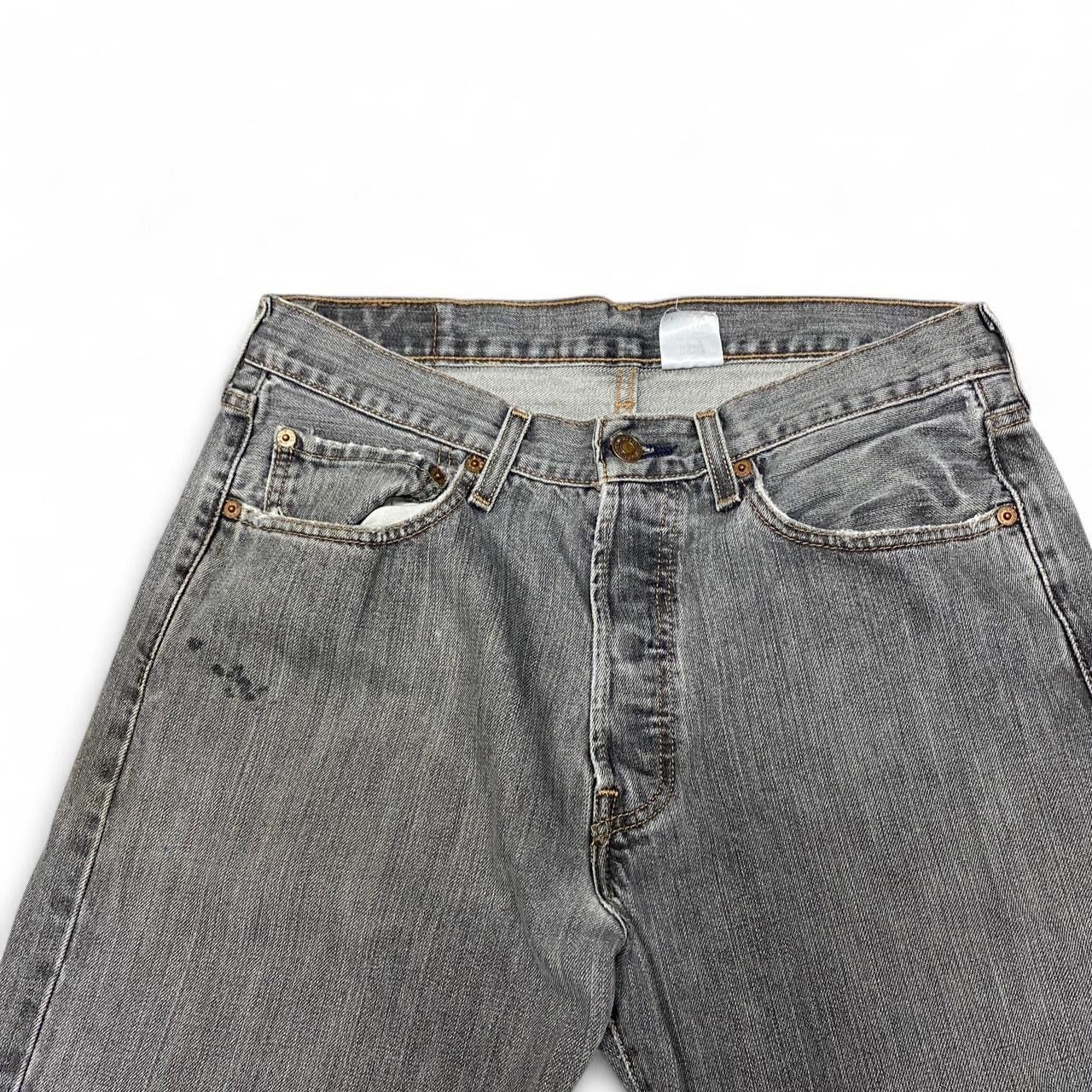 Levi's Y2K Levi’s relaxed fit 550 light grey wash denim jeans Size US 32 / EU 48 - 3 Thumbnail