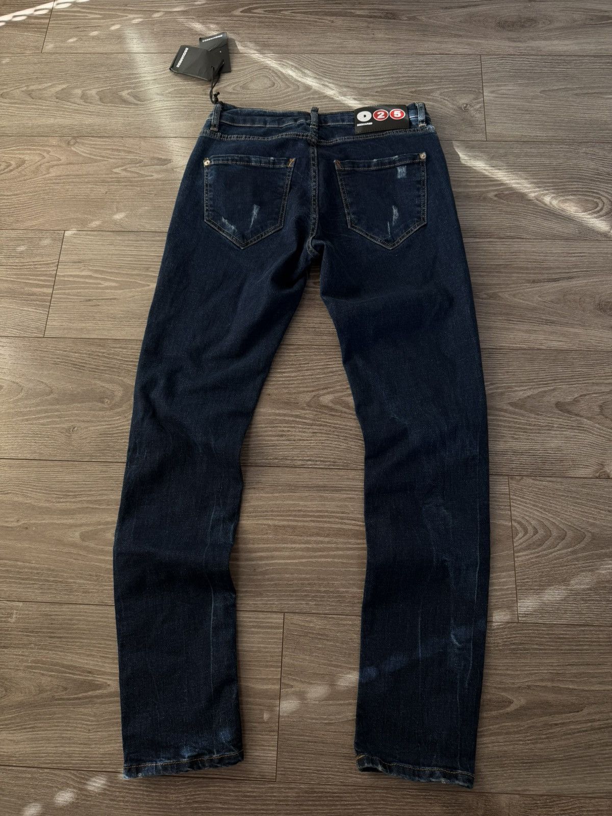 Dsquared2 Dsquared 2 New RRP: 520€ Big Logo 25 D Denim Jeans Size US 30 / EU 46 - 14 Thumbnail