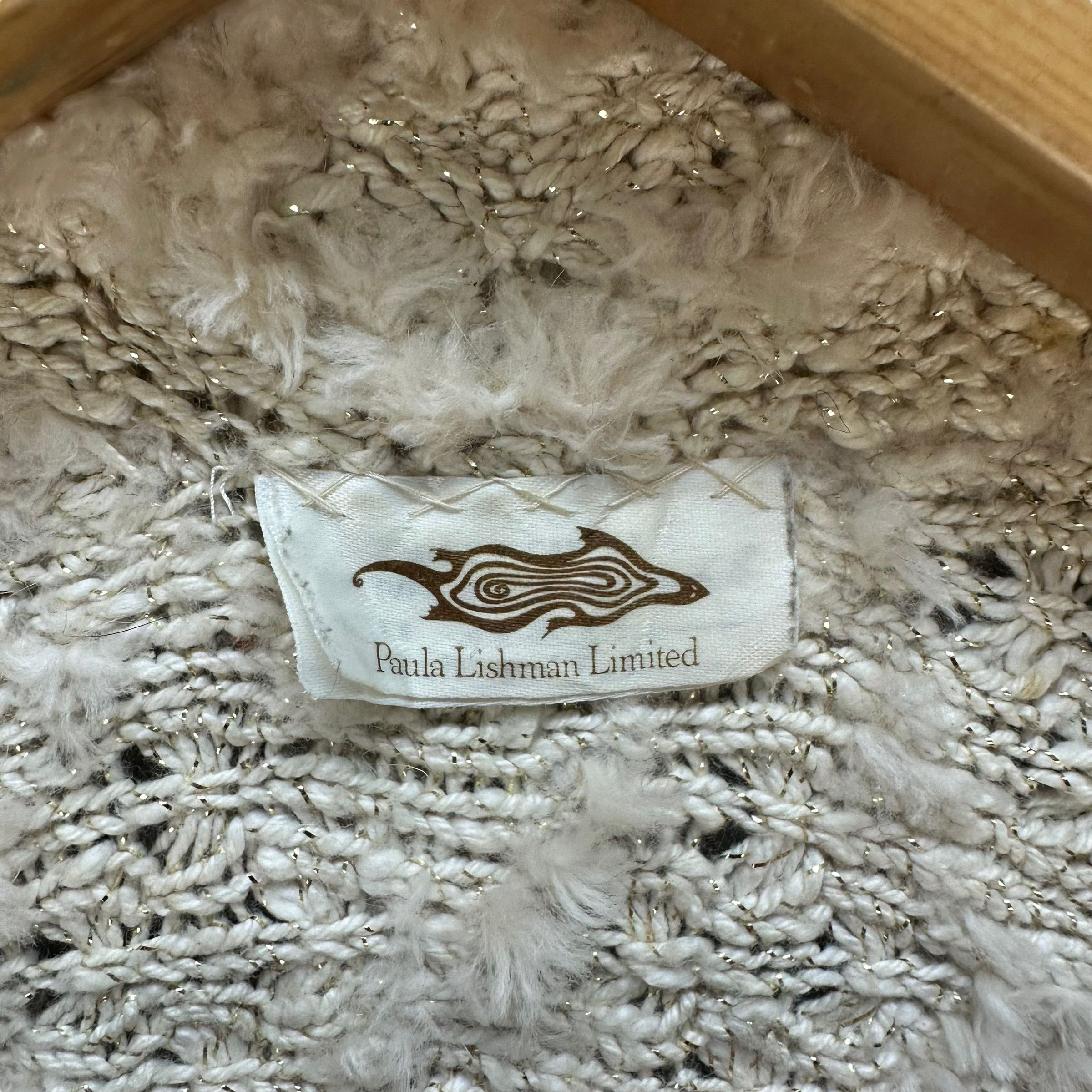 Vintage PAULA LISHMAN LIMITED KNITTED DYED BEAVER FUR VEST #7637-159 Size S / US 4 / IT 40 - 7 Thumbnail