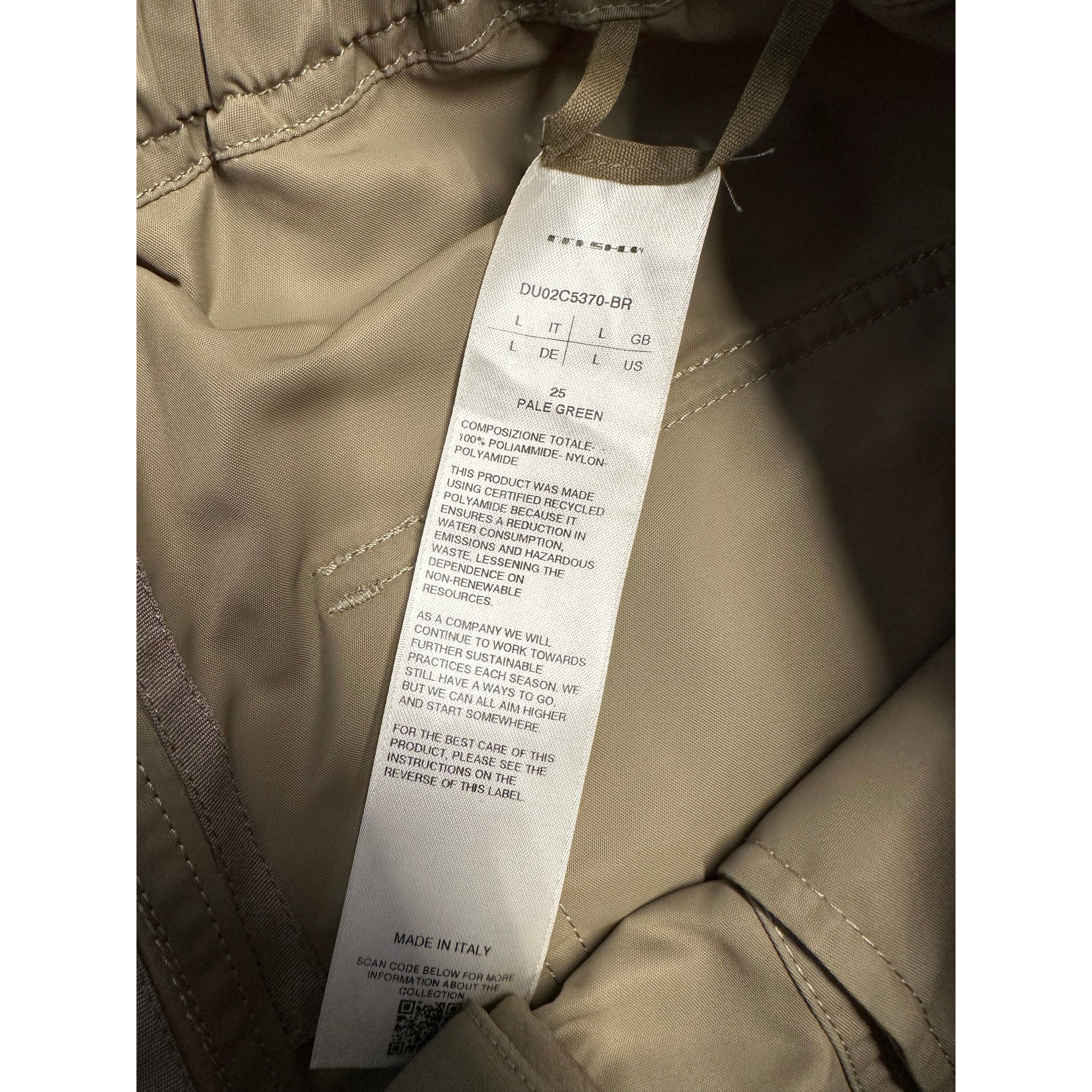 Rick Owens Rick Owens Pale Green Nylon Pants Sz L Size US 34 / EU 50 - 4 Thumbnail