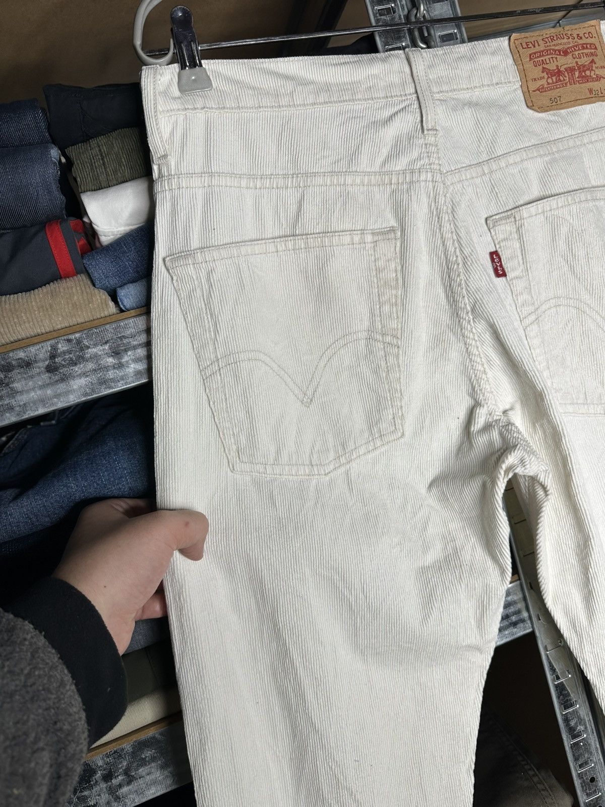 Levi's Levi’s 507 Flared Bootcut Corduroy Pants W32 L34 Vintage Size US 32 / EU 48 - 14 Thumbnail