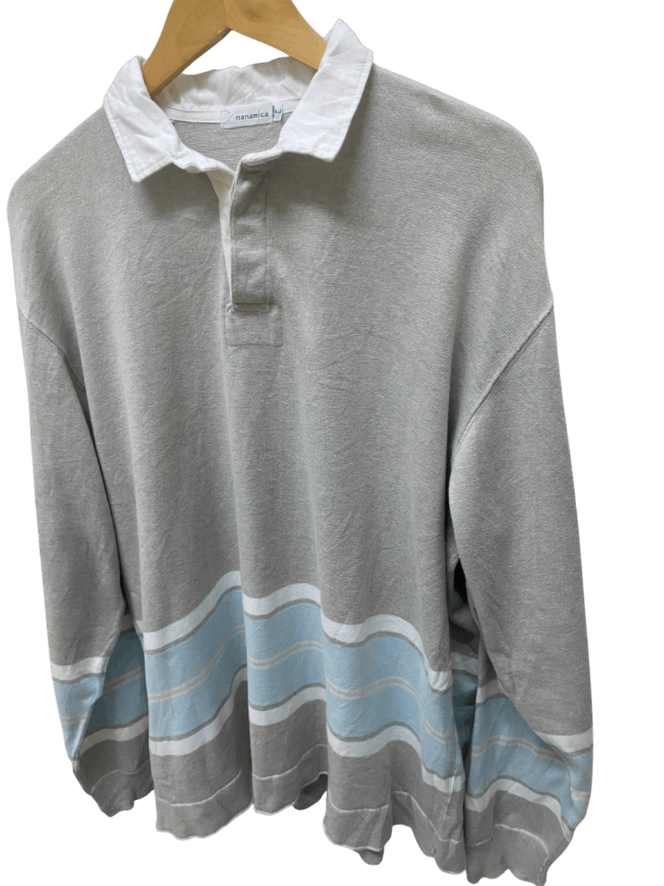Nanamica Nanamica Rugby Long Sleeve Shirt Size US L / EU 52-54 / 3 - 3 Thumbnail
