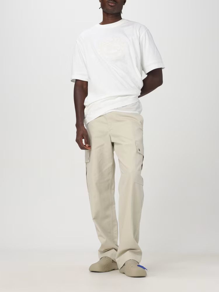 Burberry o1y0426 Crewneck T-Shirt in Ivory Size US XXS / EU 40 - 2 Thumbnail