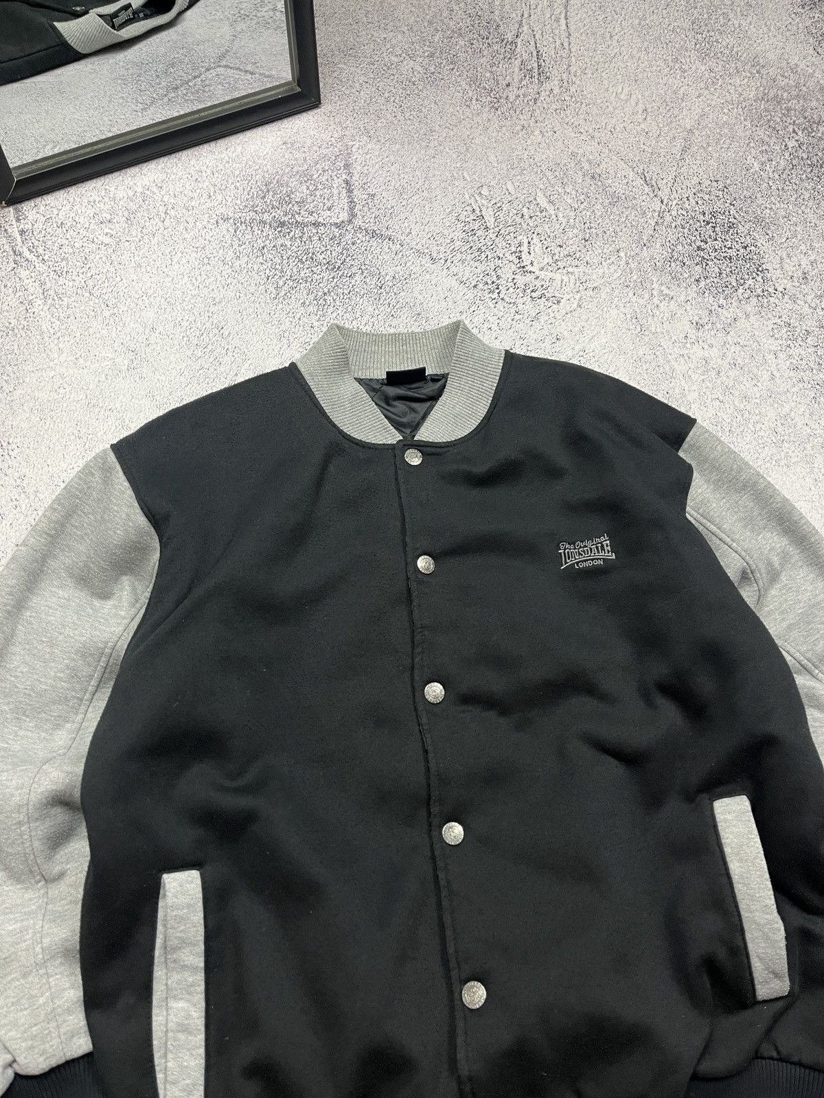 Lonsdale Vintage 00ʼs Lonsdale London Varsity Jacket Casual Hype Y2k Size US XXL / EU 58 / 5 - 7 Thumbnail