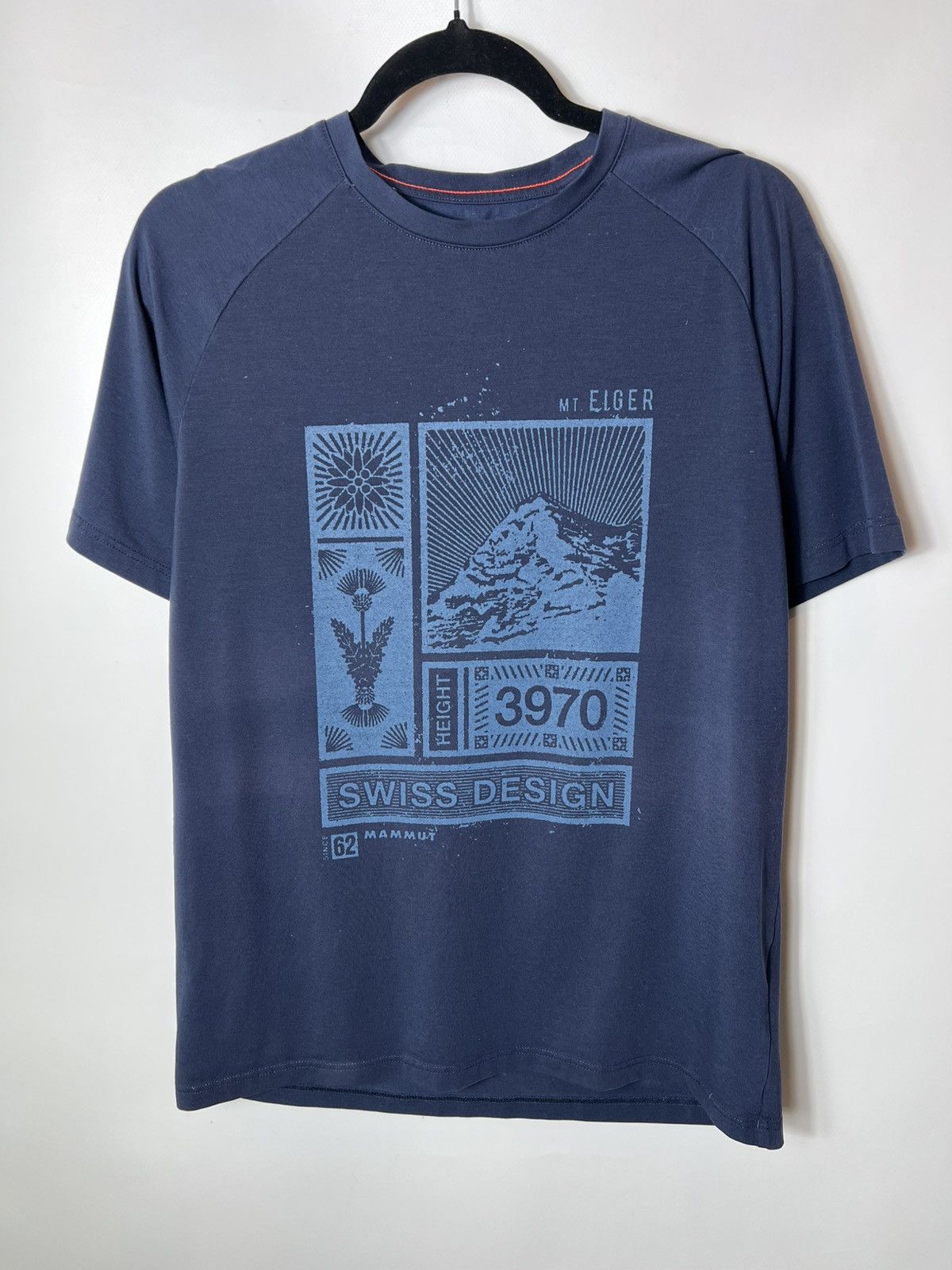 Mammut Vintage streetwear outdoor Mammut trekking T-shirt Size US M / EU 48-50 / 2 - 1 Thumbnail