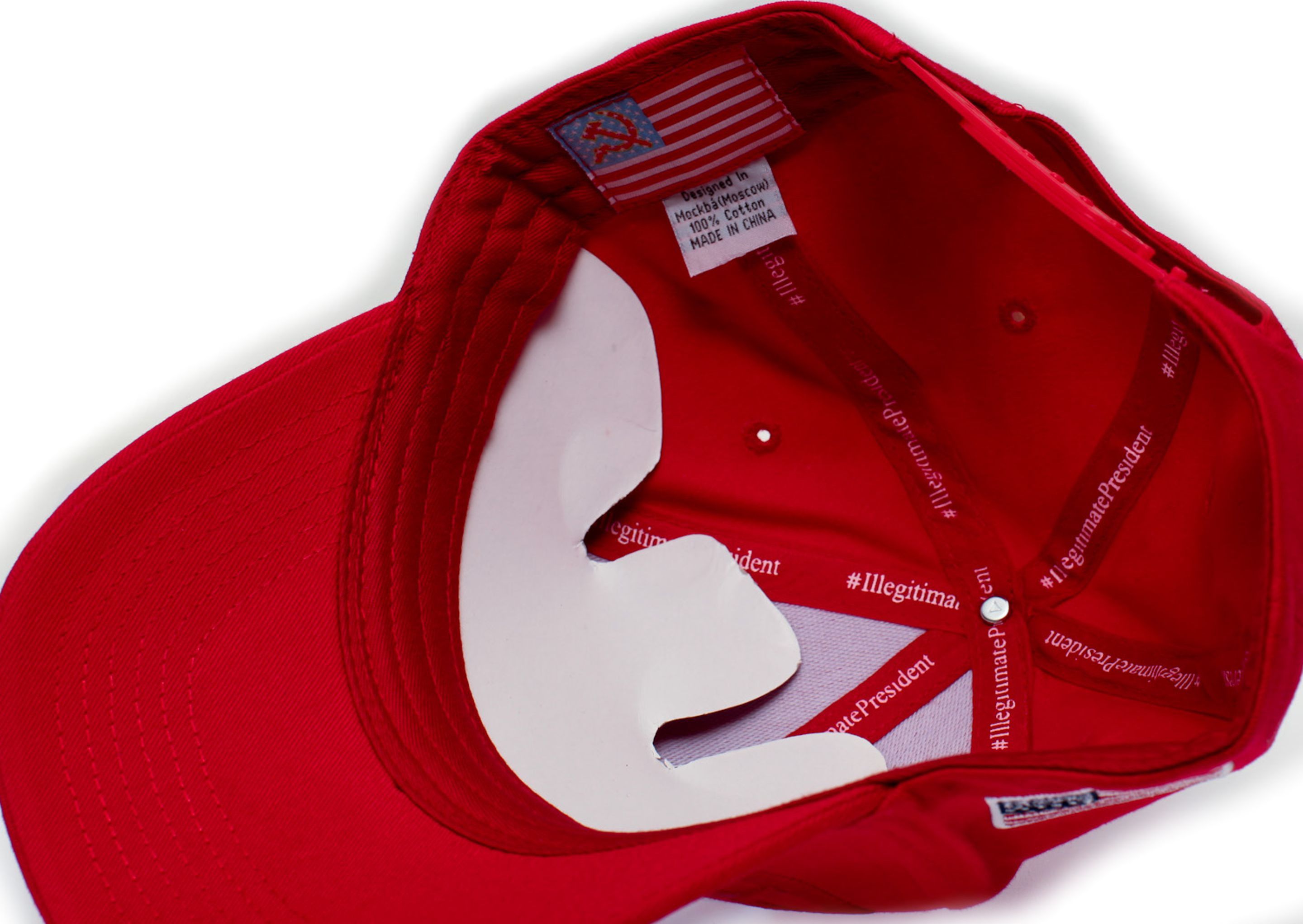 Other Soviet Anti Trump Hat RUSSIA USA Flag MAGA Impeach Hat Size ONE SIZE - 3 Thumbnail