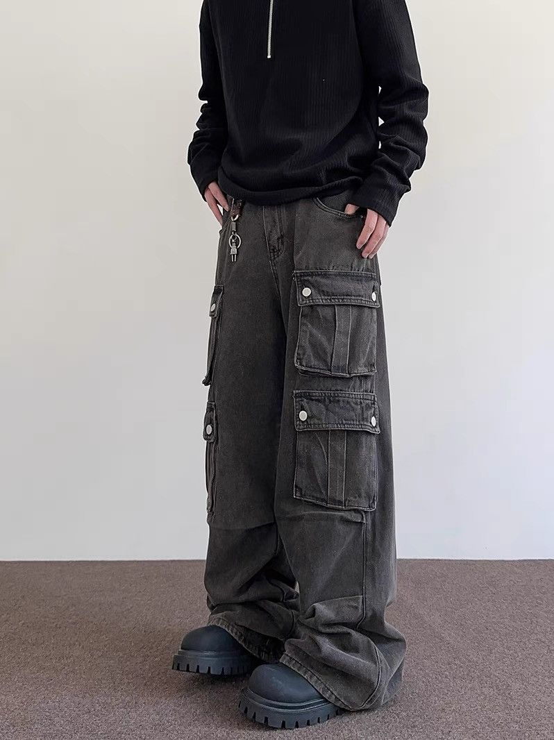 Japanese Brand × Vintage Retro punk pants Size US 31 - 1 Thumbnail