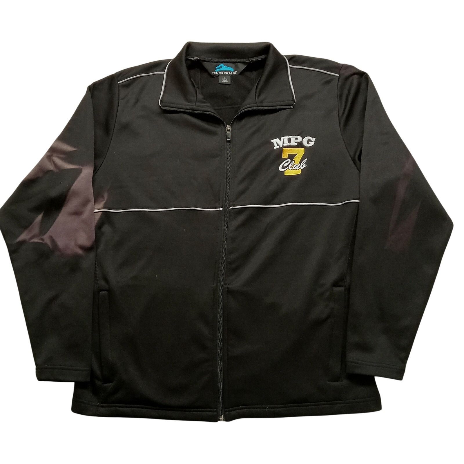 & Other Stories Tri-Mountain Jacket L Men's MPG 7 Club Long Sleeve Black Size US L / EU 52-54 / 3 - 1 Thumbnail