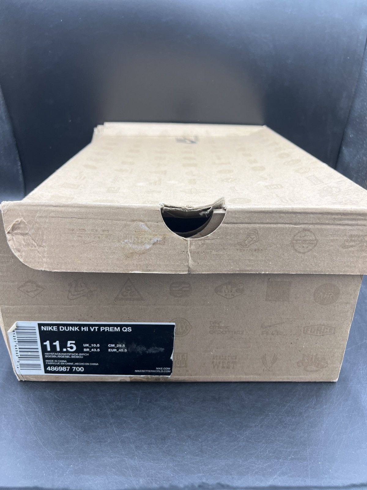 Nike Nike Dunk High Vac Tech Wheat Pack SZ. 11.5 DS OG ALL RARE Size US 11.5 / EU 44-45 - 12 Thumbnail