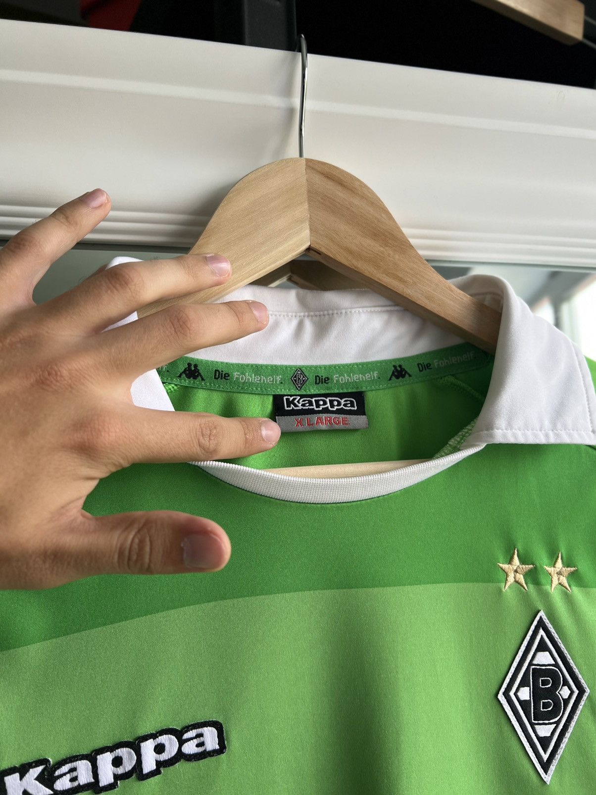 Kappa Kappa Borussia Mönchengladbach Home Shirt XL Postbank Size US XL / EU 56 / 4 - 8 Thumbnail