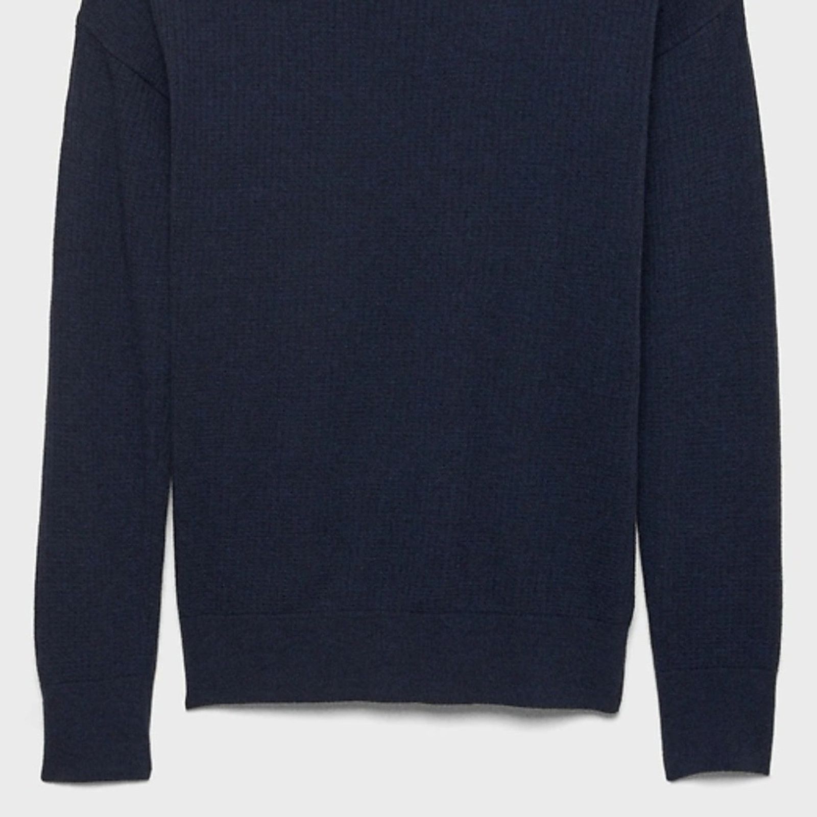 Banana Republic Banana Republic Blue Seed Stitch Crew Neck Top Size XS / US 0-2 / IT 36-38 - 10 Thumbnail