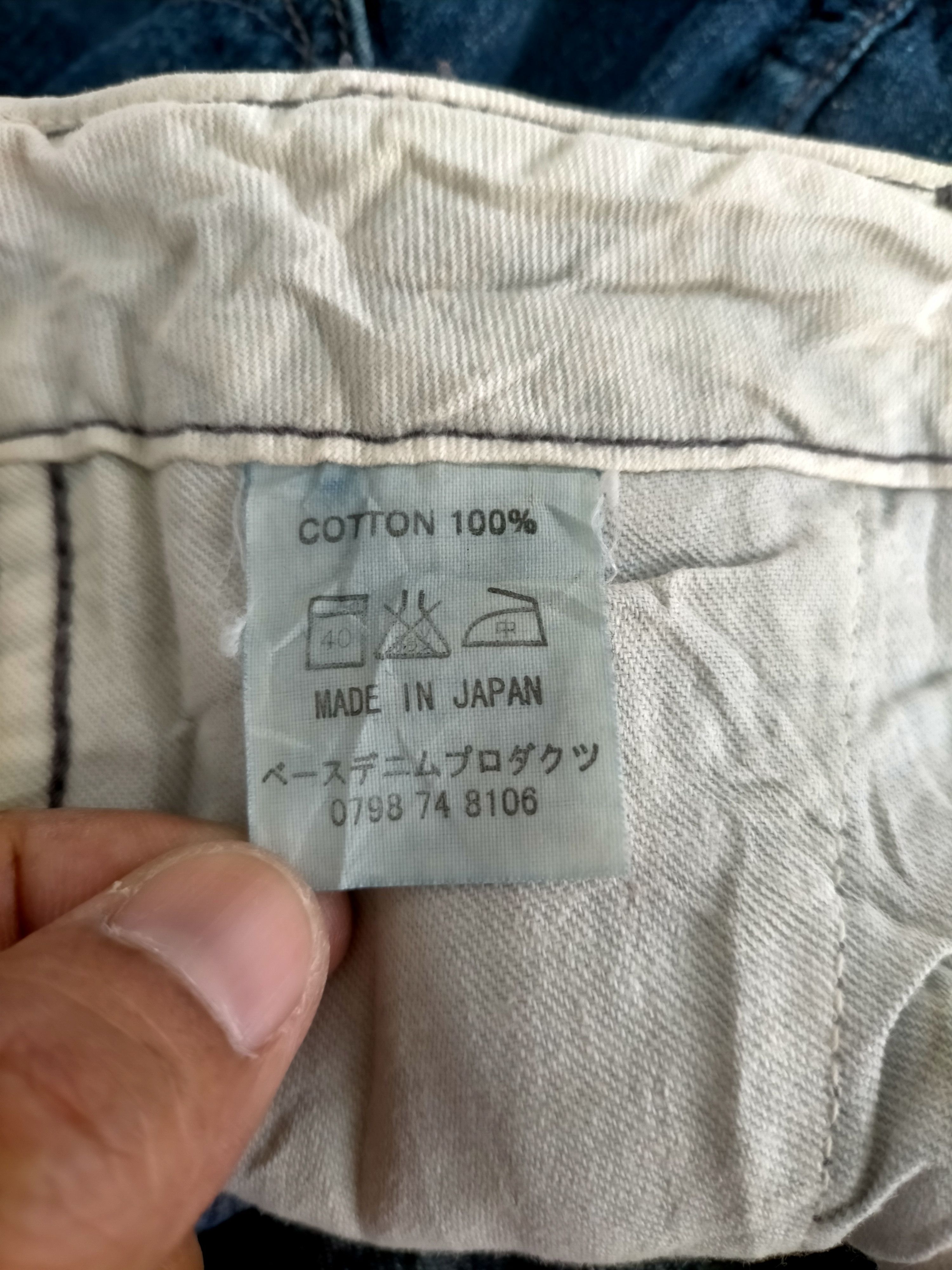 Orslow Orslow Made in Japan Wide Leg Flare Buckle Blue Jeans Size US 32 / EU 48 - 21 Thumbnail