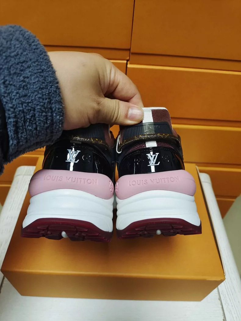 Louis Vuitton LV Run55 Women's Thick Sole Sneakers-2507 Size US 4 / IT 34 - 8 Thumbnail