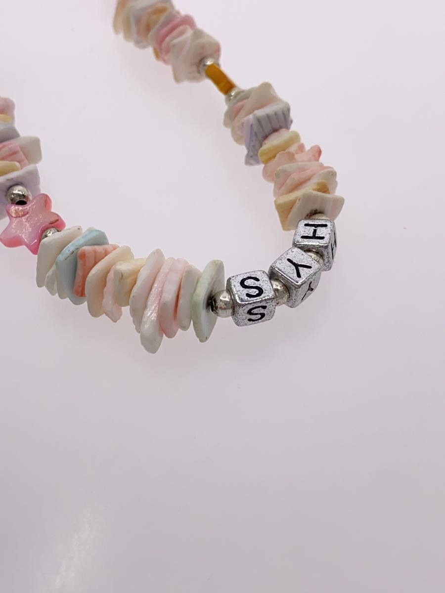 Hysteric Glamour Pastel Beaded Logo Necklace Size ONE SIZE - 4 Thumbnail