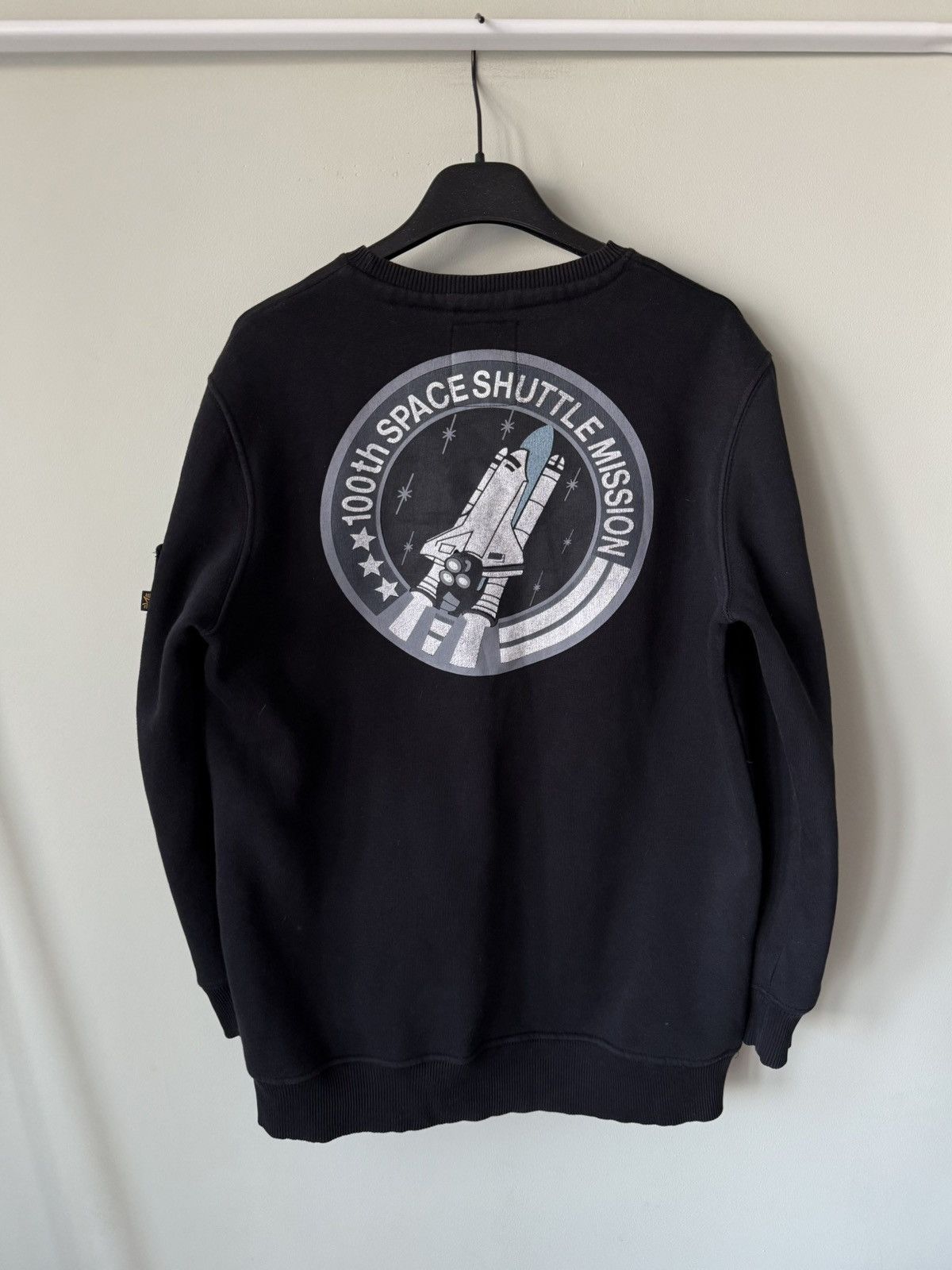 Alpha Industries × NASA Alpha Industries NASA Vintage sweatshirt 100th space shuttle Size US S / EU 44-46 / 1 - 2 Thumbnail