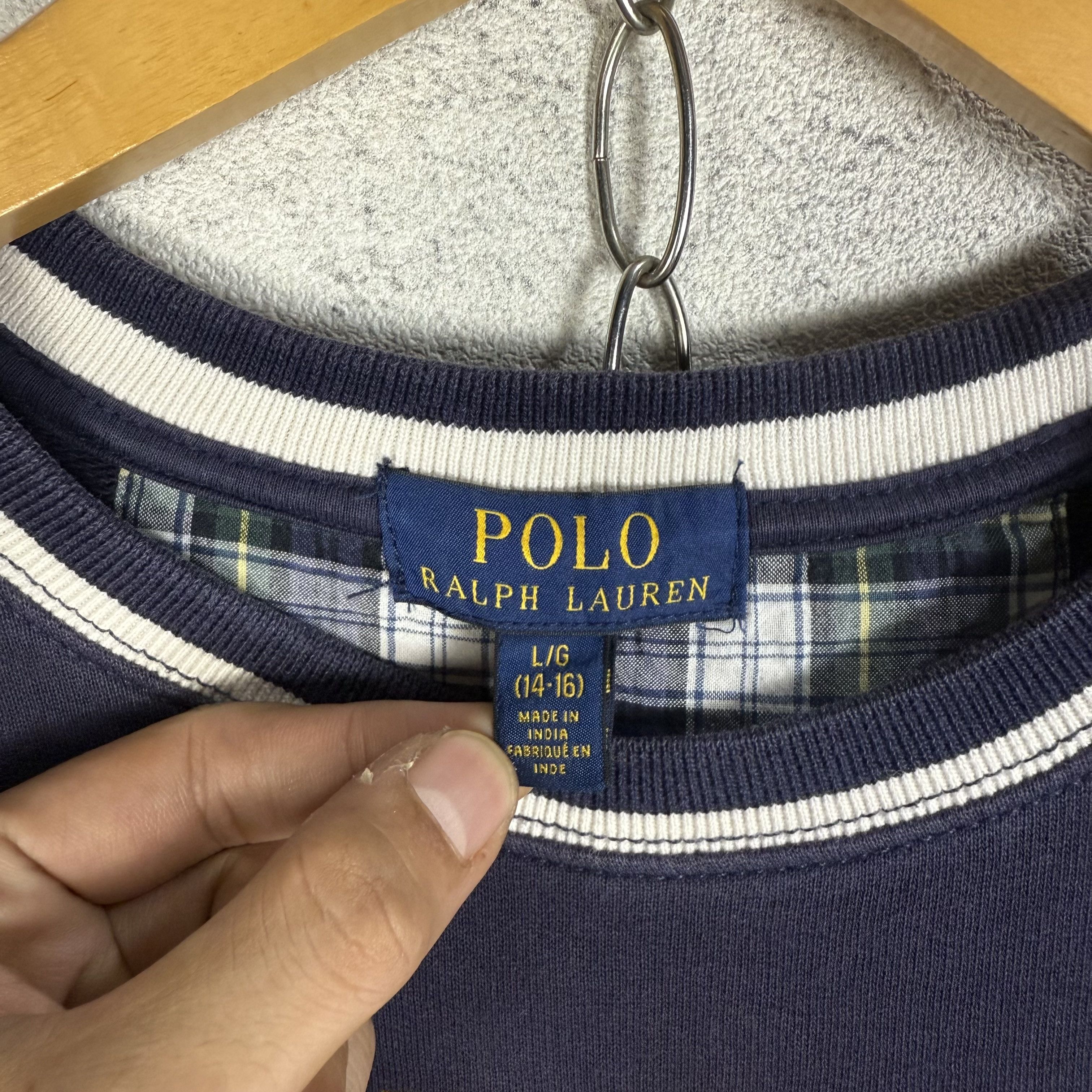 Polo Ralph Lauren Polo Ralph Lauren Sweatshirt Crewneck Size US S / EU 44-46 / 1 - 4 Thumbnail