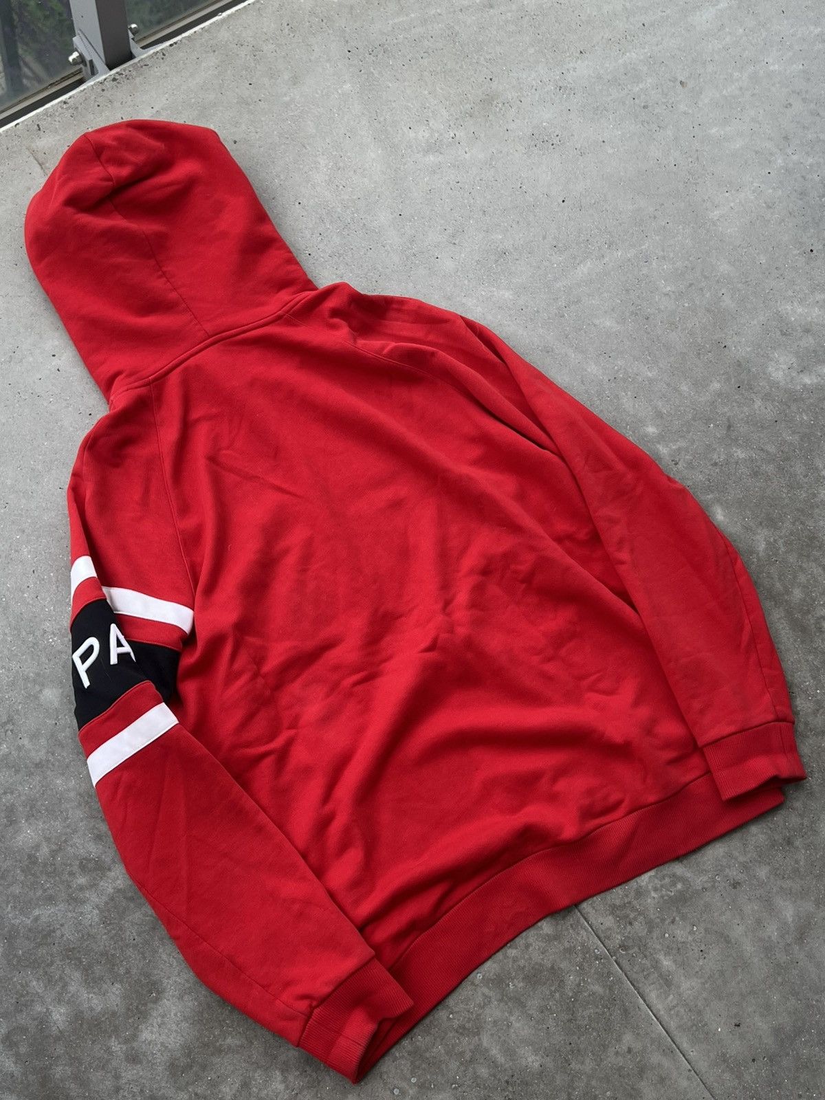Givenchy Givenchy Spellout stripe hoodie designer hype rare Size US L / EU 52-54 / 3 - 6 Thumbnail