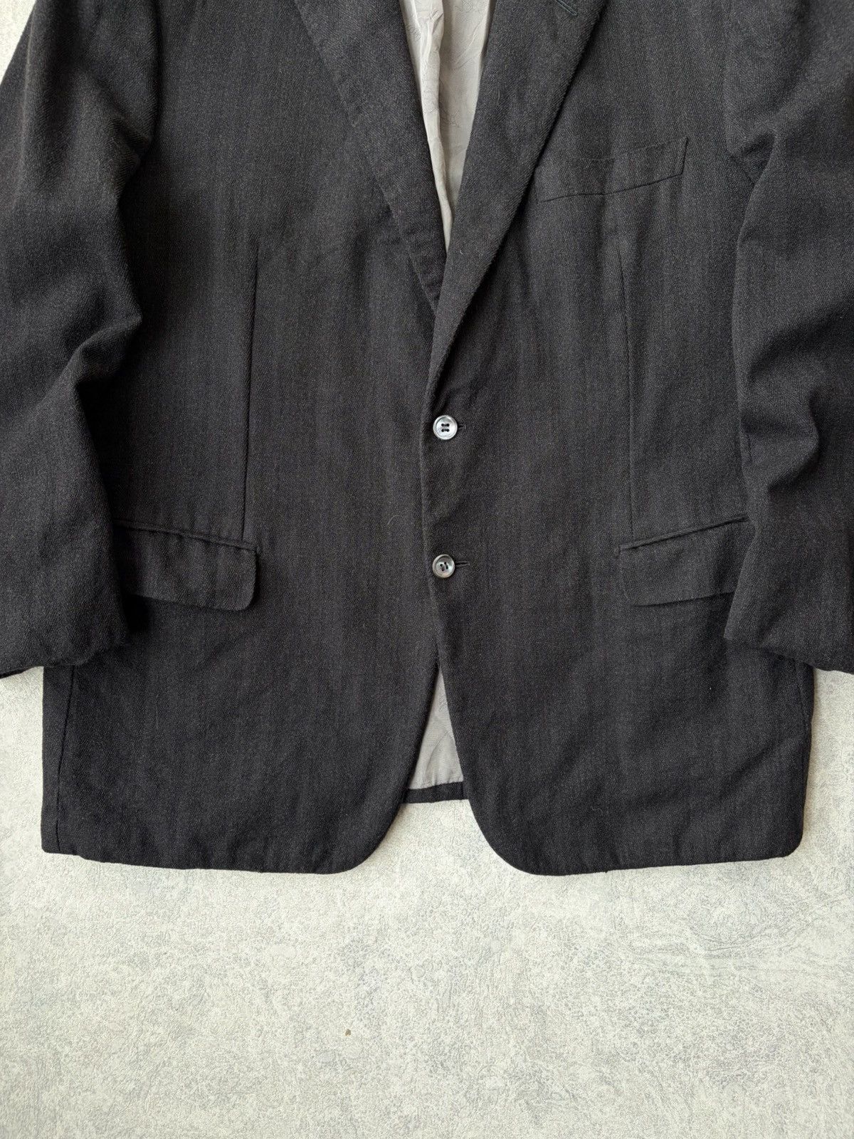 Brioni Brioni Nomentano 22 Black Wool Blazer Jacket Sport Italy Size 50R - 5 Thumbnail
