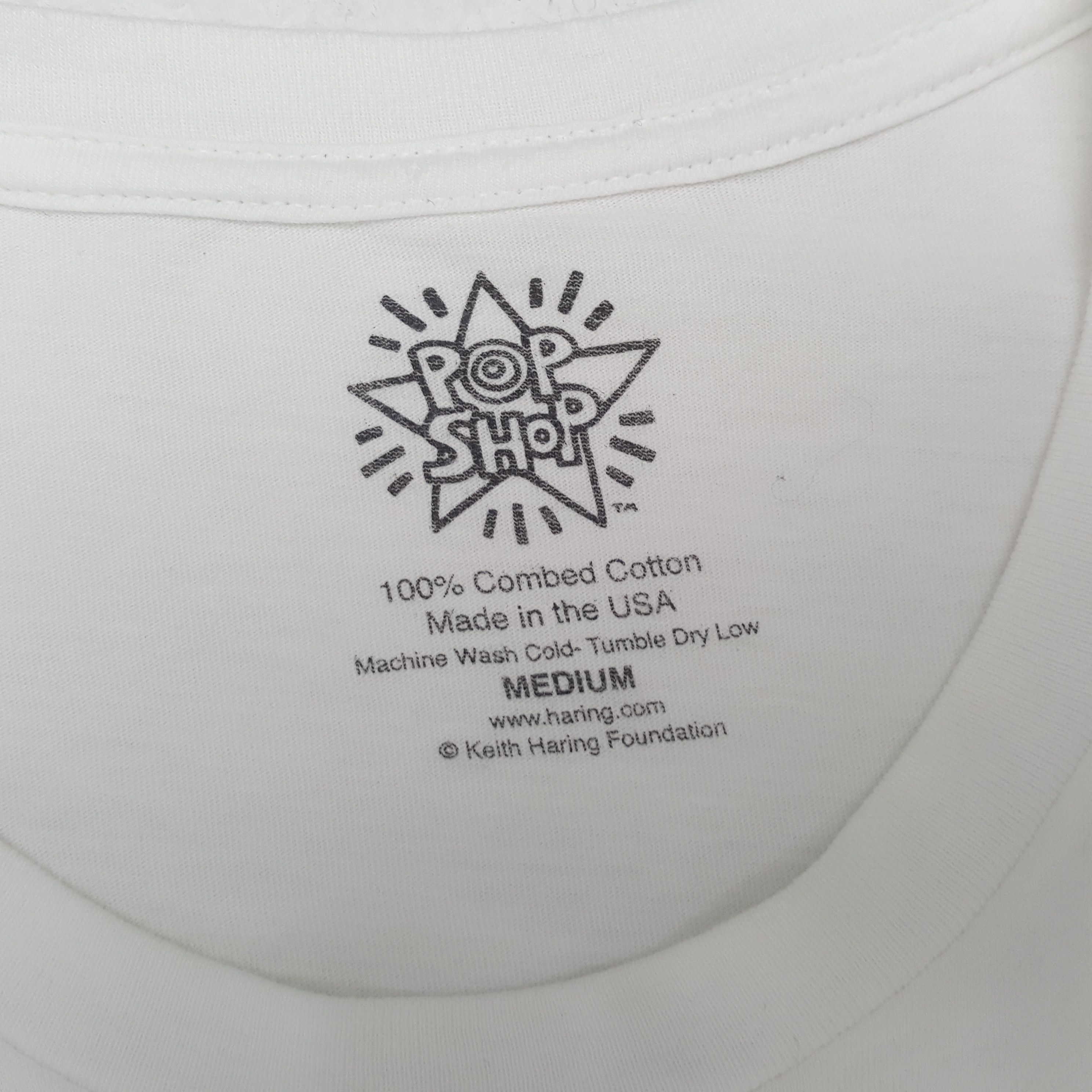 Keith Haring Vintage Keith Haring New York Apple Art T-shirt C285N78 Size US S / EU 44-46 / 1 - 4 Thumbnail