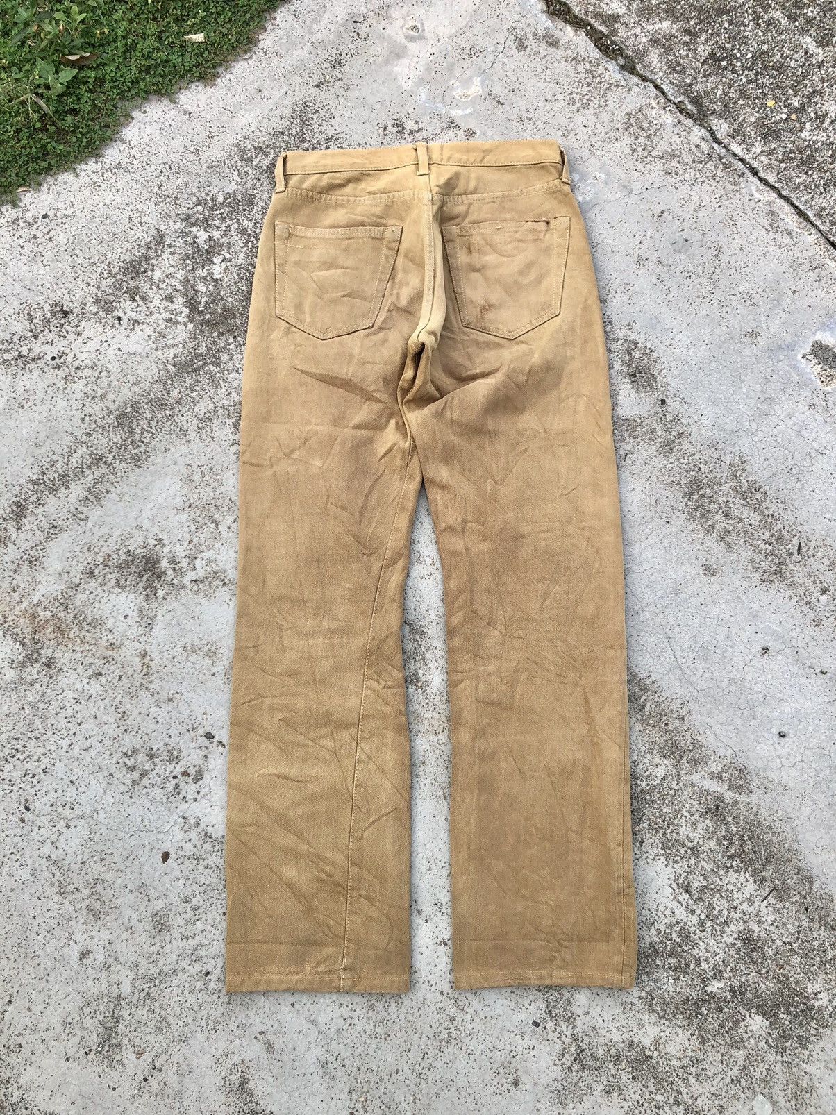 Dries Van Noten SELVEDGE DISTRESSED DENIM BY DRIES VAN NOTEN Size US 29 - 18 Thumbnail