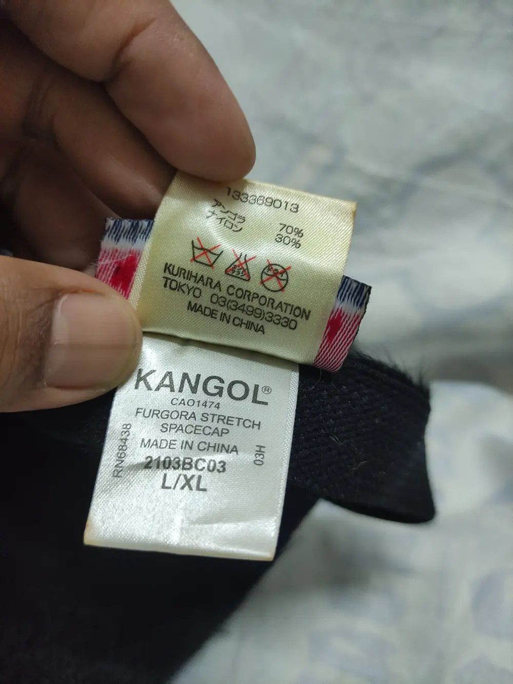 Kangol × Vintage KANGOL FURGORA STRETCH SPACE CAP Size ONE SIZE - 10 Thumbnail