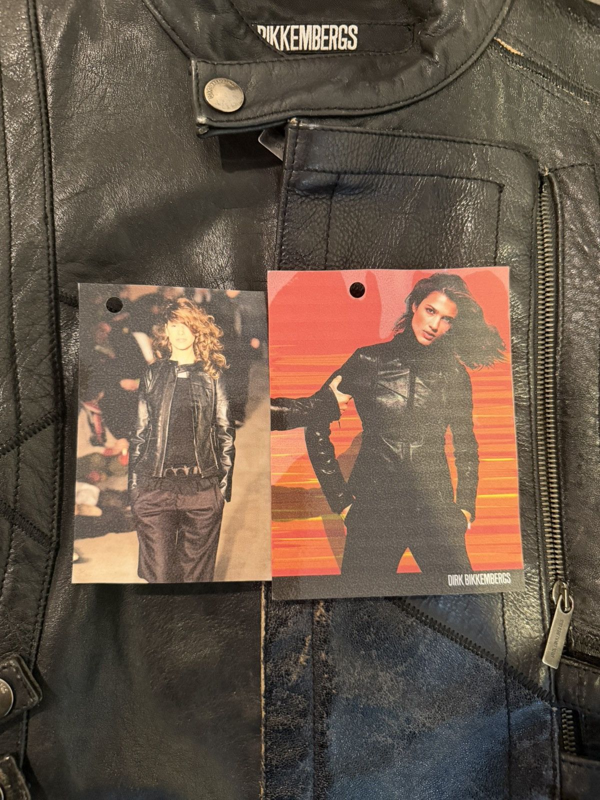 Dirk Bikkembergs FW02 Dirk Bikkembergs Runway Bondage Leather Jacket Size US XS / EU 42 / 0 - 25 Thumbnail