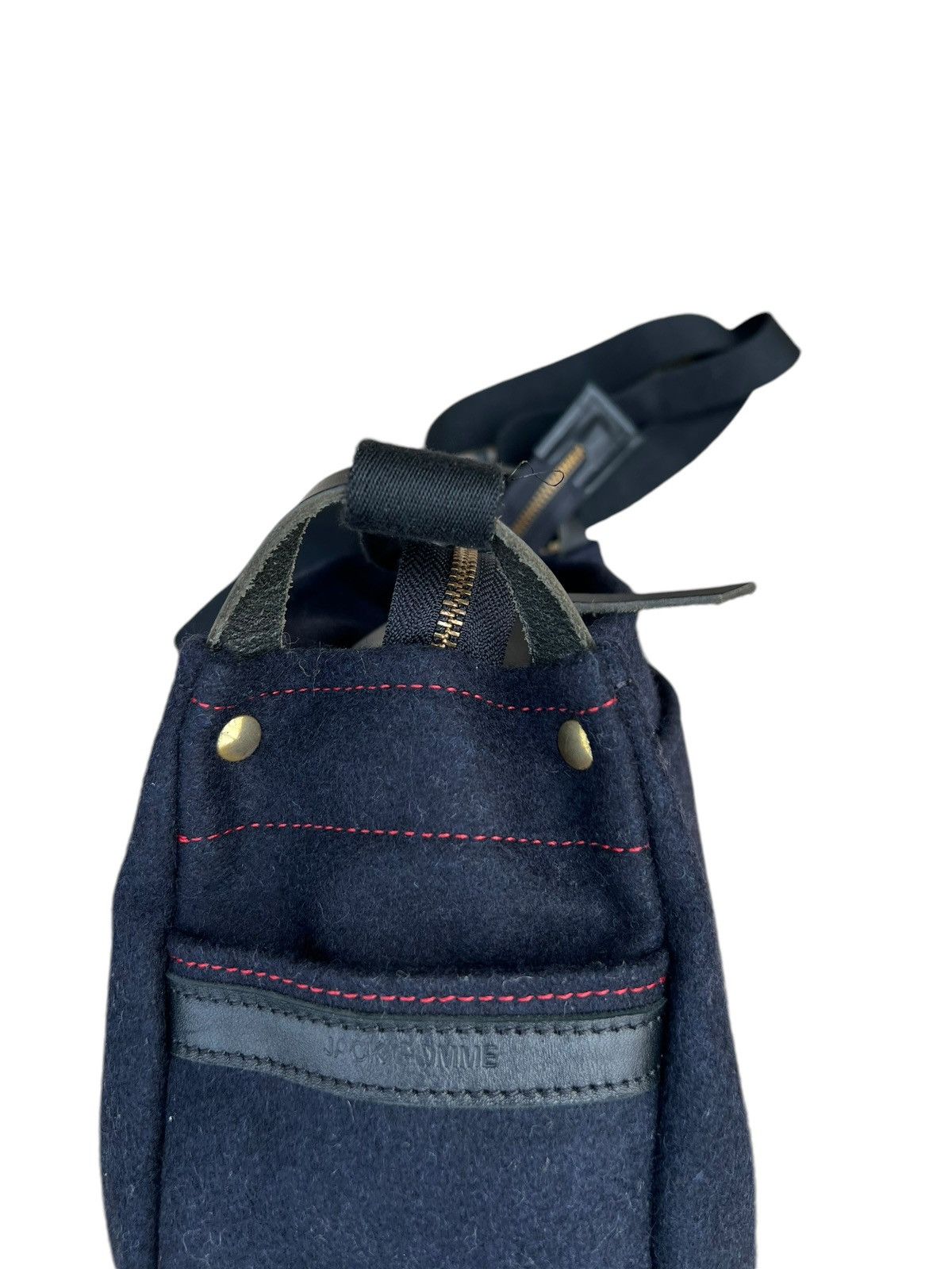 Other Jack Gomme France Wool Leather Bag Size ONE SIZE - 15 Thumbnail