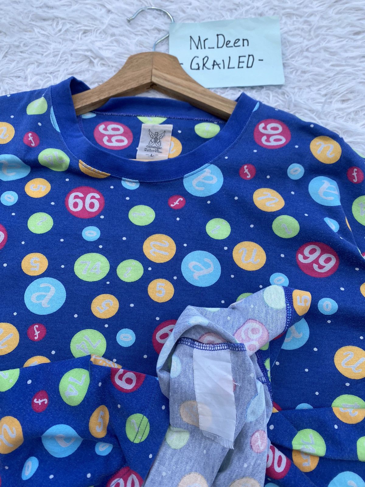 Jean Charles De Castelbajac Rare Vintage Jeans Charles de Castelbajac Tshirt Size US L / EU 52-54 / 3 - 9 Thumbnail
