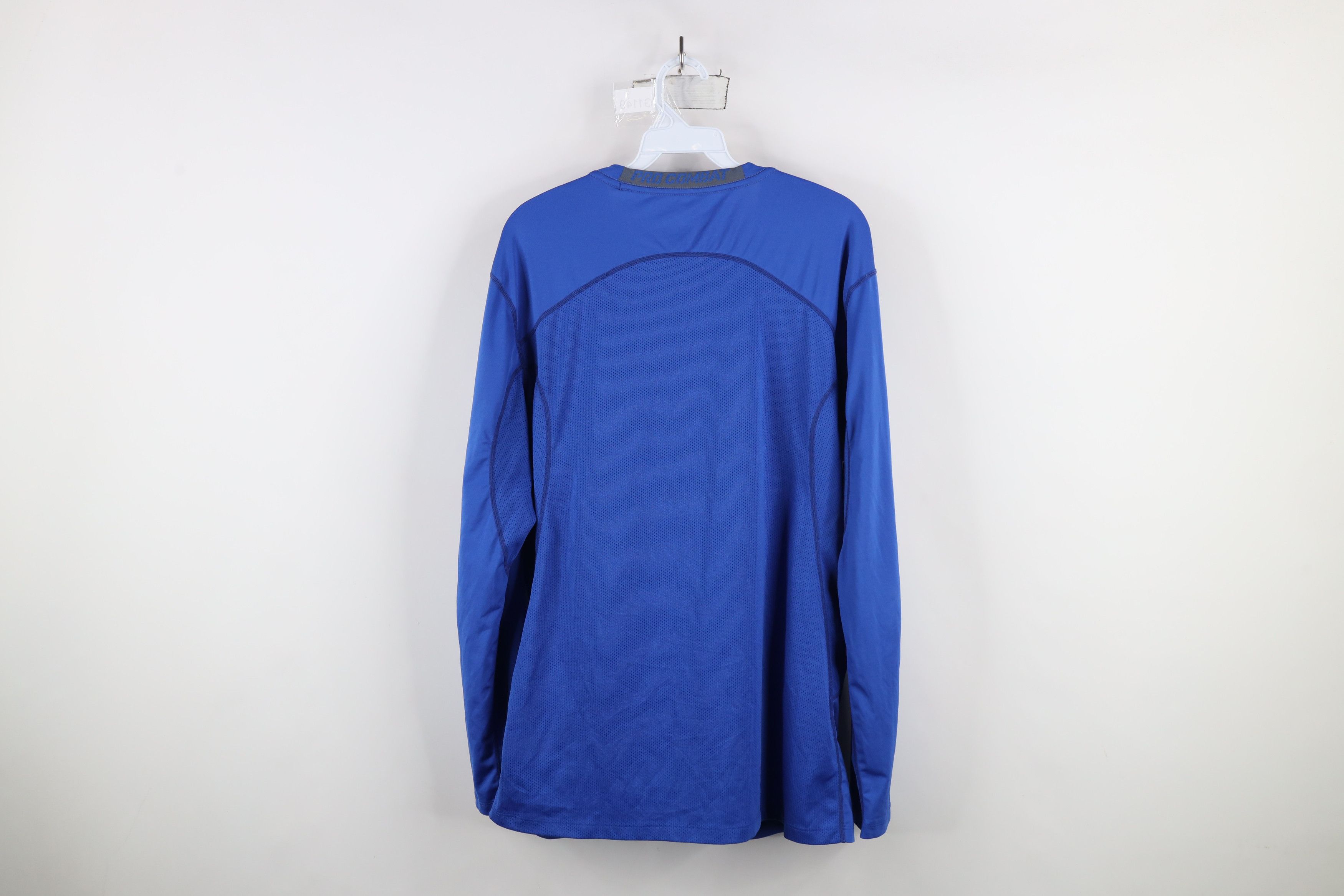 Nike × Vintage Nike Pro Combat Compression Long Sleeve Training T-Shirt Size US L / EU 52-54 / 3 - 11 Thumbnail
