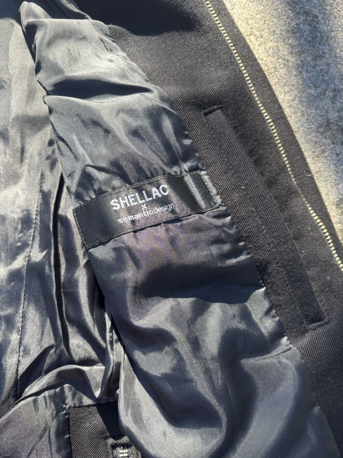 semanticdesign Shellac x semanticdesign Cafe Racer multi-zip jacket Size US M / EU 48-50 / 2 - 4 Thumbnail