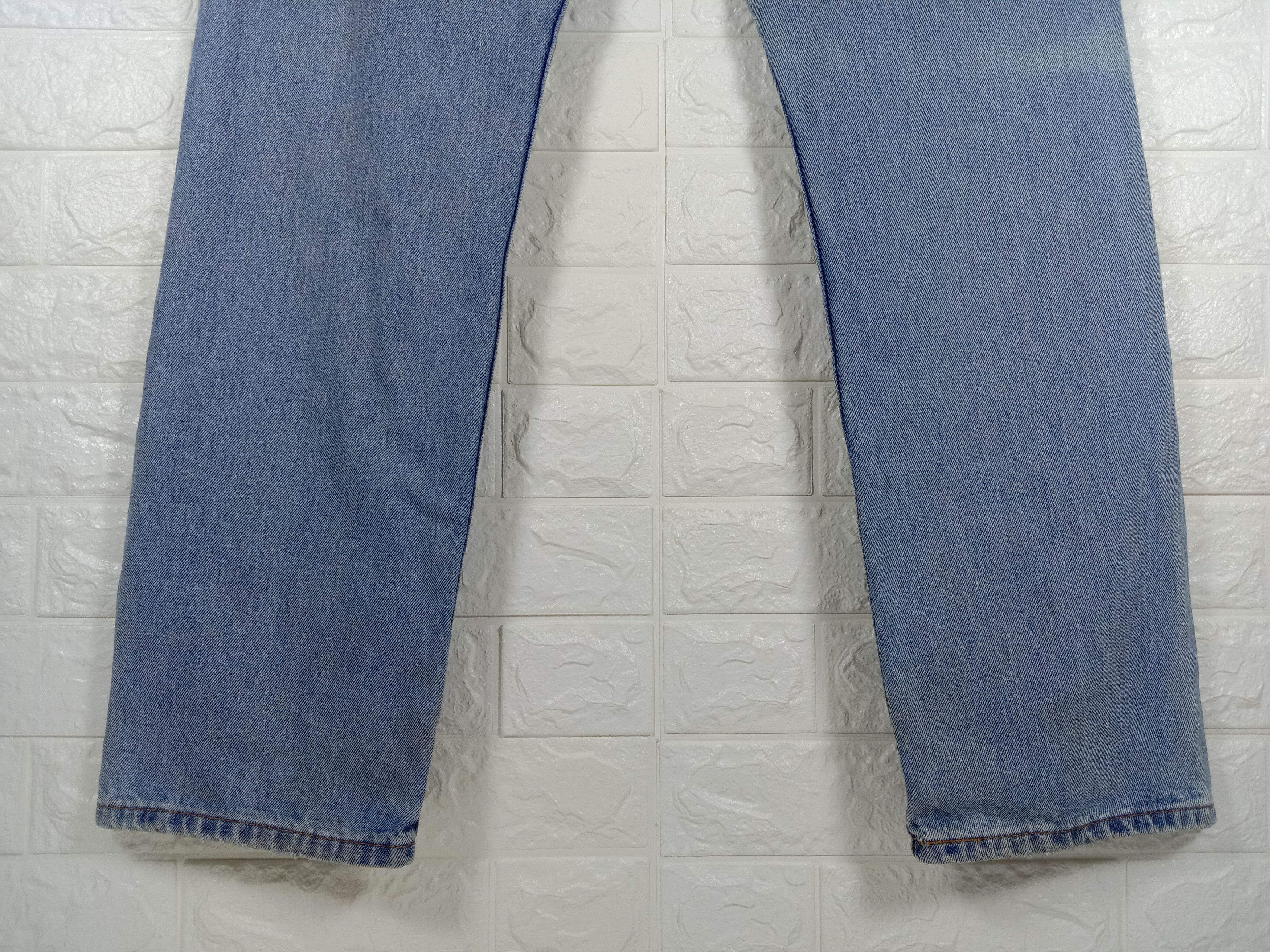 Levi's Vintage Levi’s 505 Jeans Blue Wash Regular Fit Denim Size US 34 / EU 50 - 8 Thumbnail